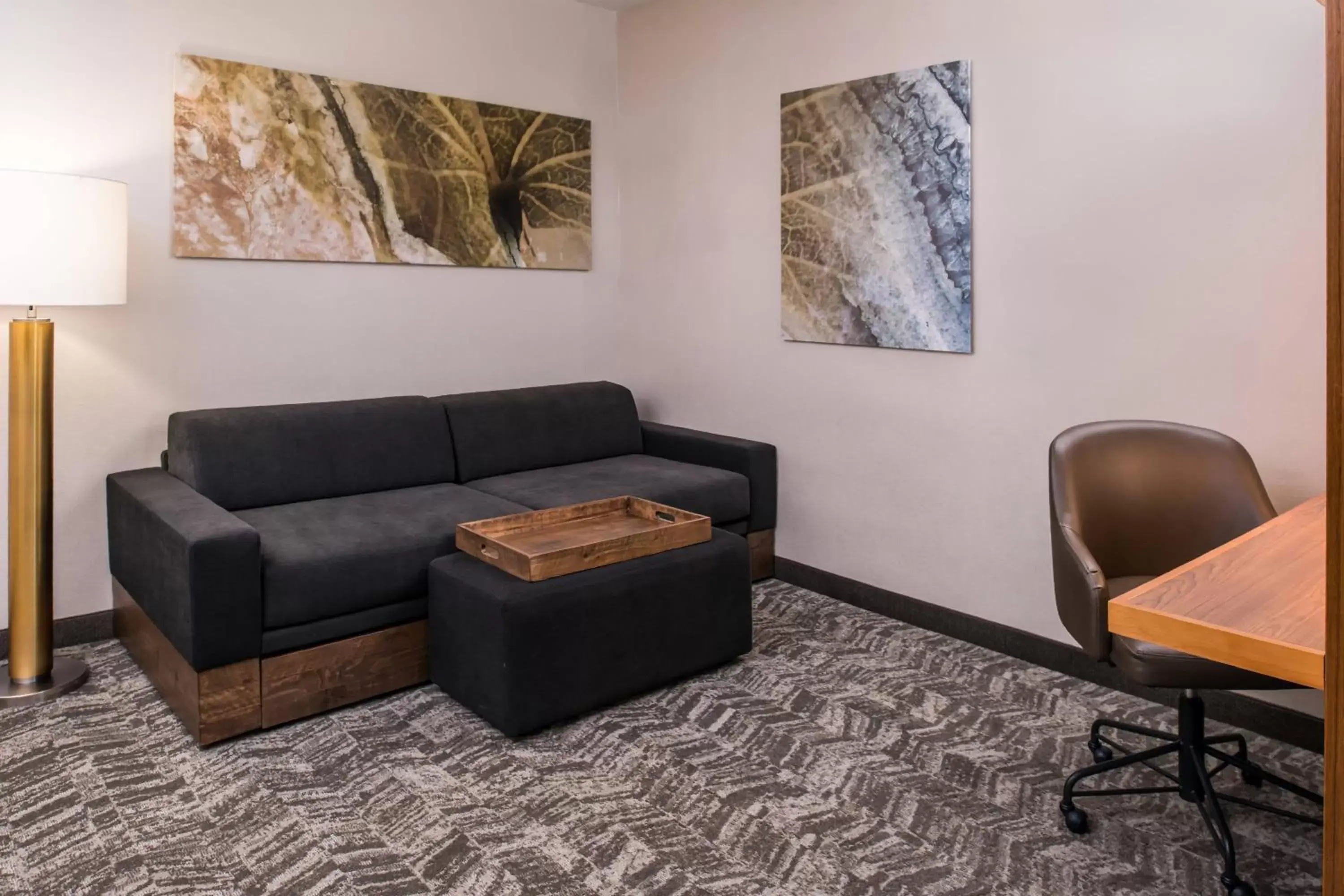 Living room, Seating Area in SpringHill Suites by Marriott Huntsville Downtown