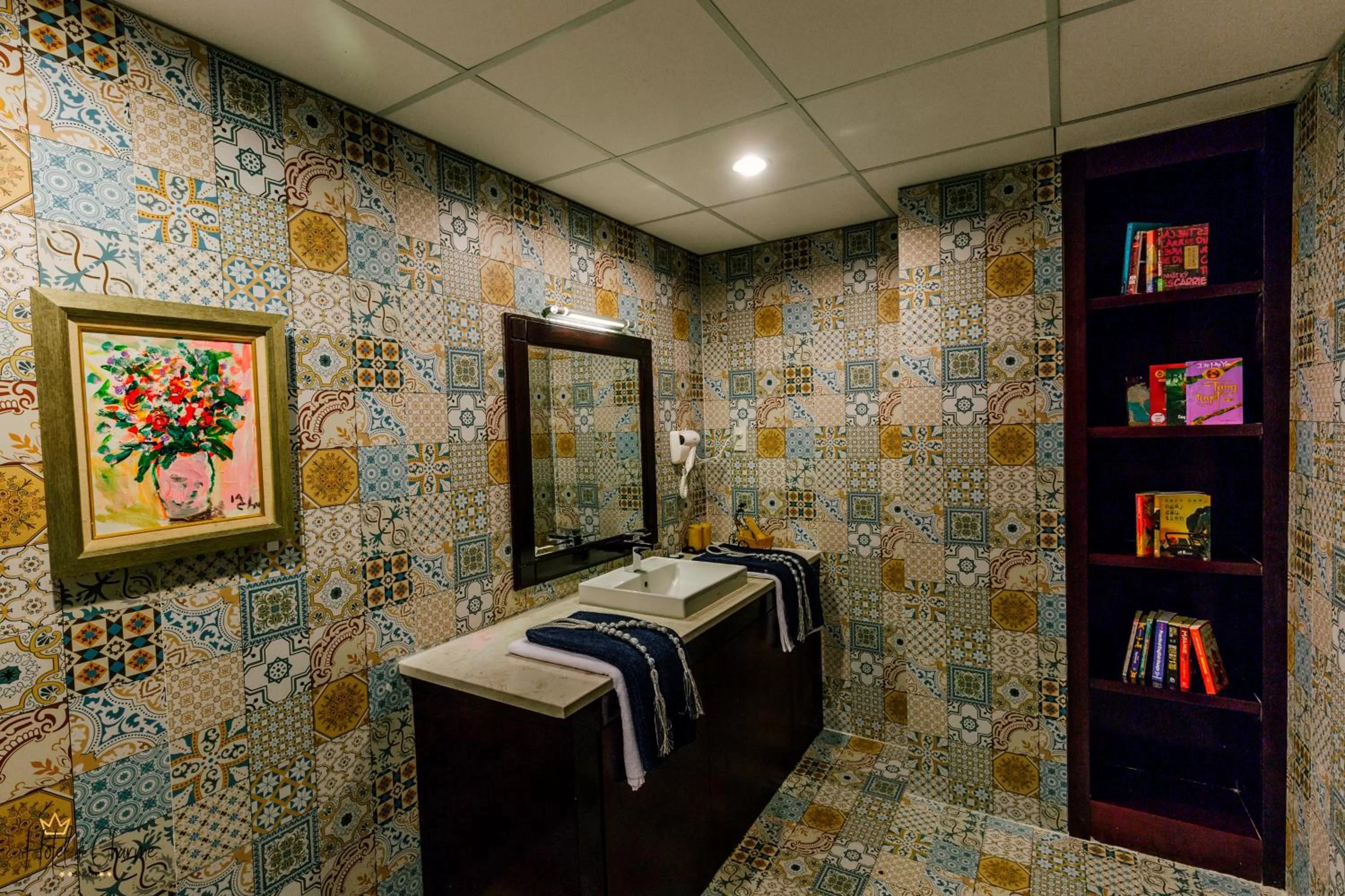 Bathroom in Prostyle Hotel Ho Chi Minh プロスタイルホテルホーチミン