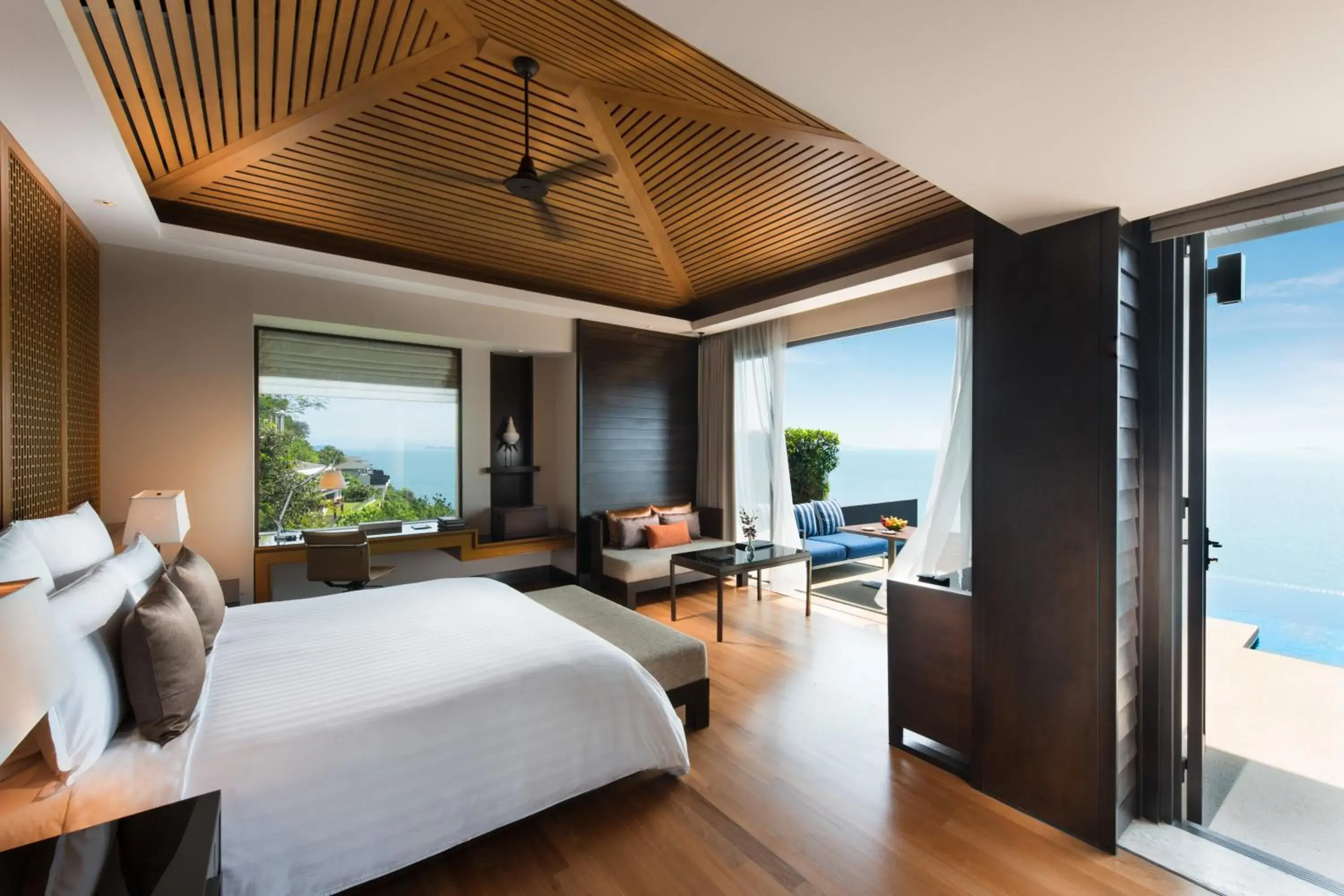 Bedroom in Conrad Koh Samui