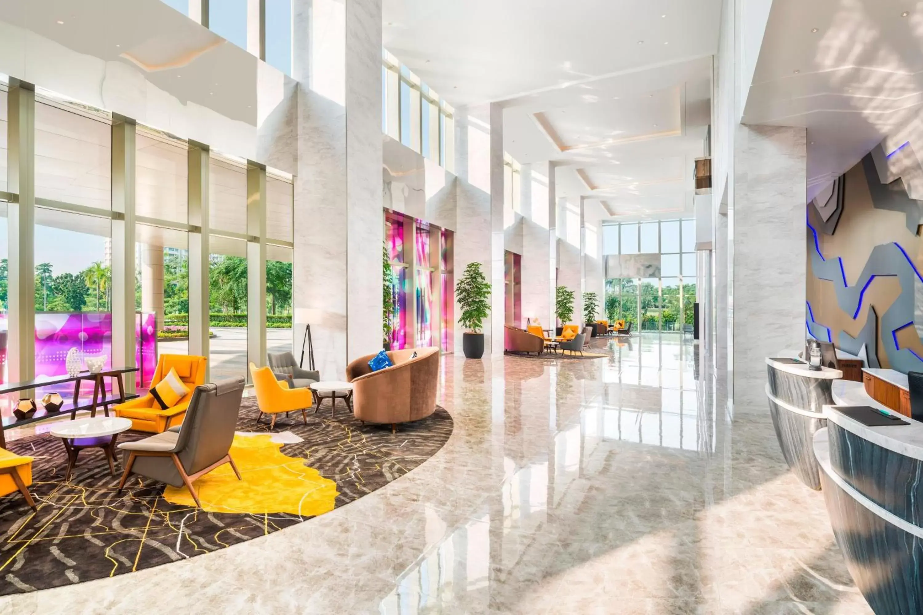 Lobby or reception in Le Meridien Putrajaya