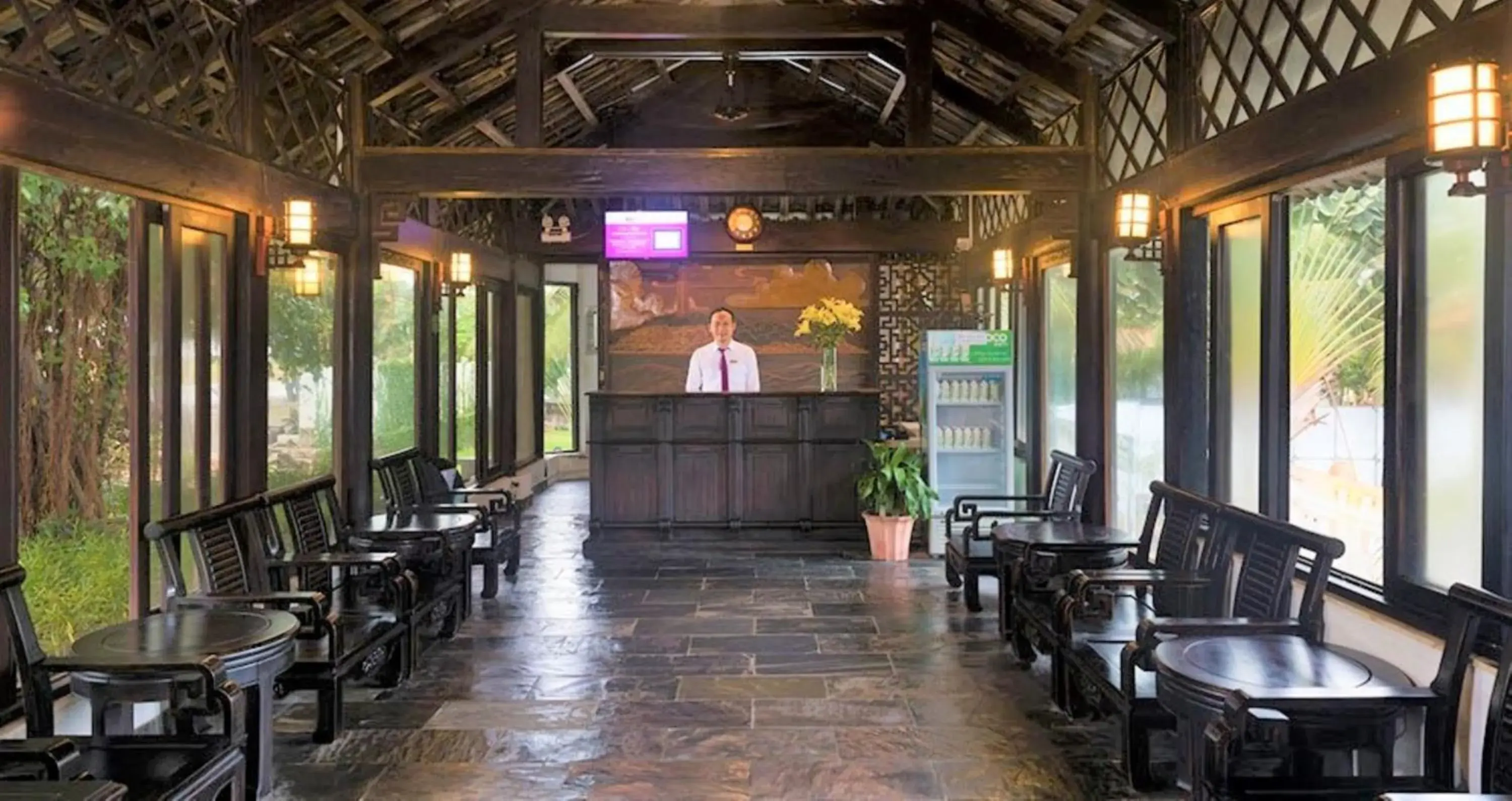 Lobby or reception, Restaurant/Places to Eat in TTC Resort Ke Ga Lobby or reception, Restaurant/Places to Eat in TTC Resort Ke Ga