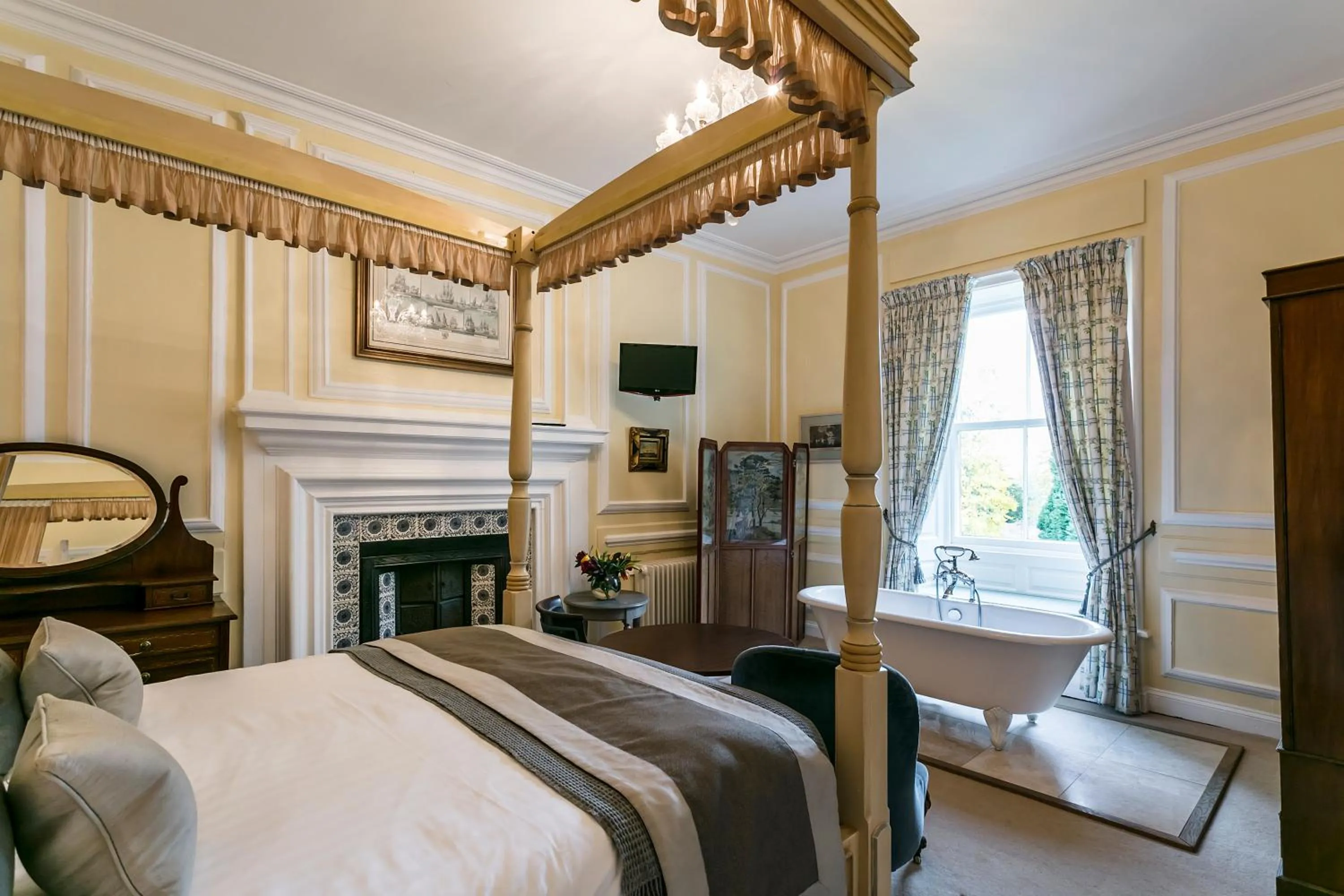 Bedroom in Eshott Hall