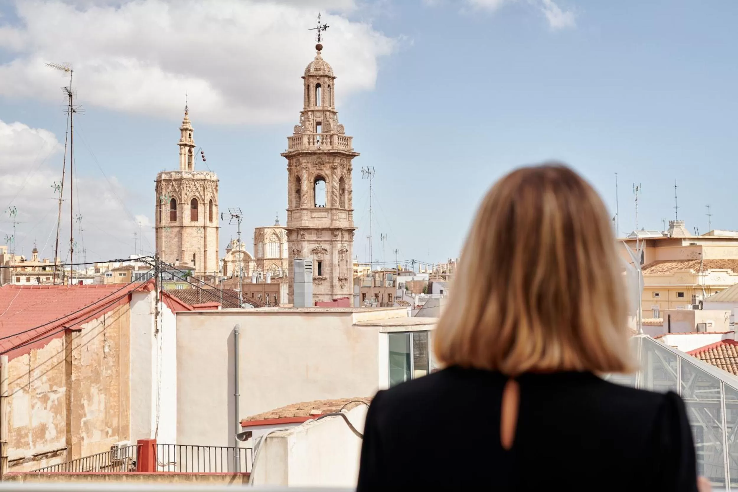Balcony/Terrace in Room Mate Cosmo - City Centre, Valencia