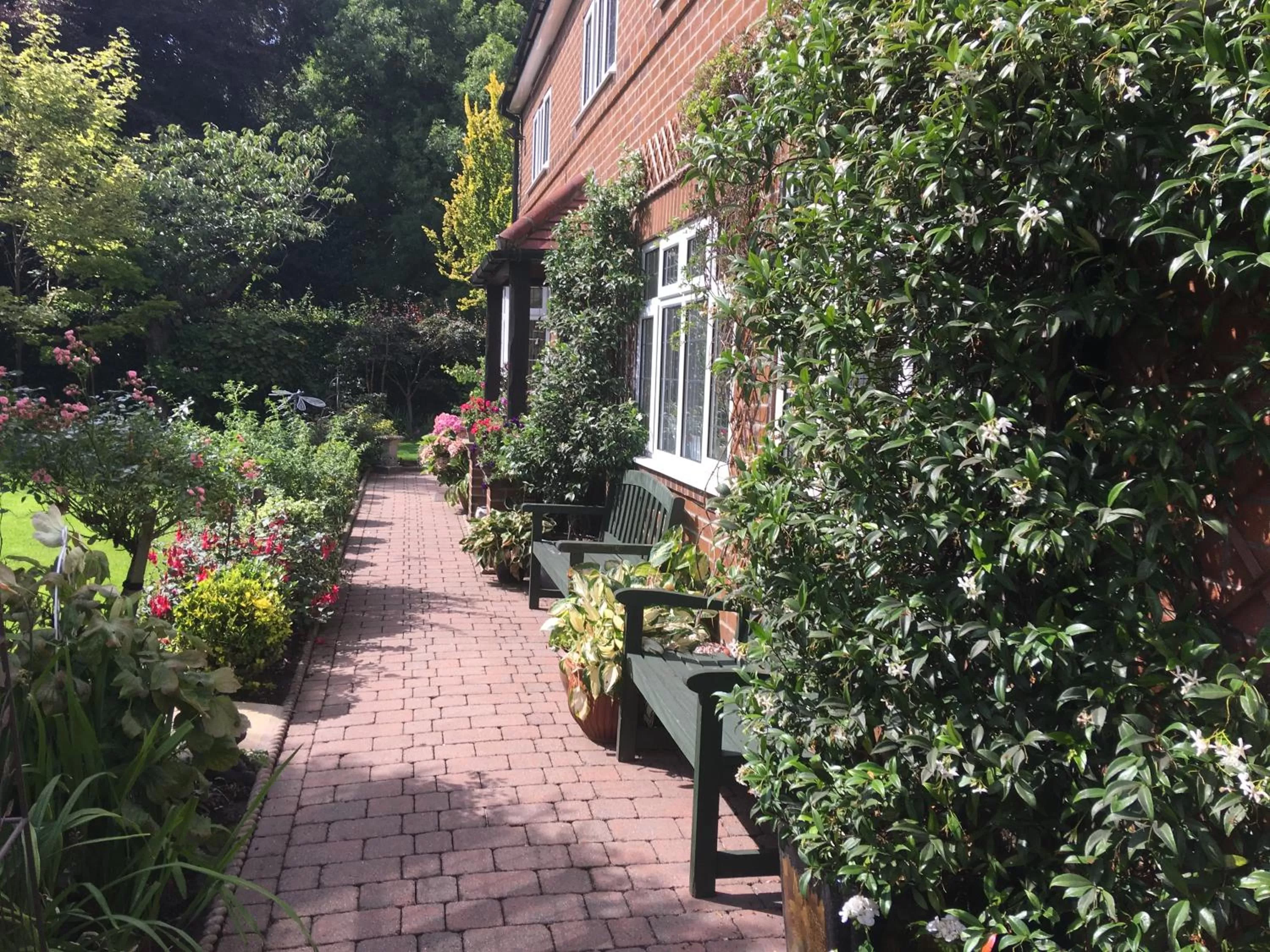 Garden view in Grove House Bed & Breakfast