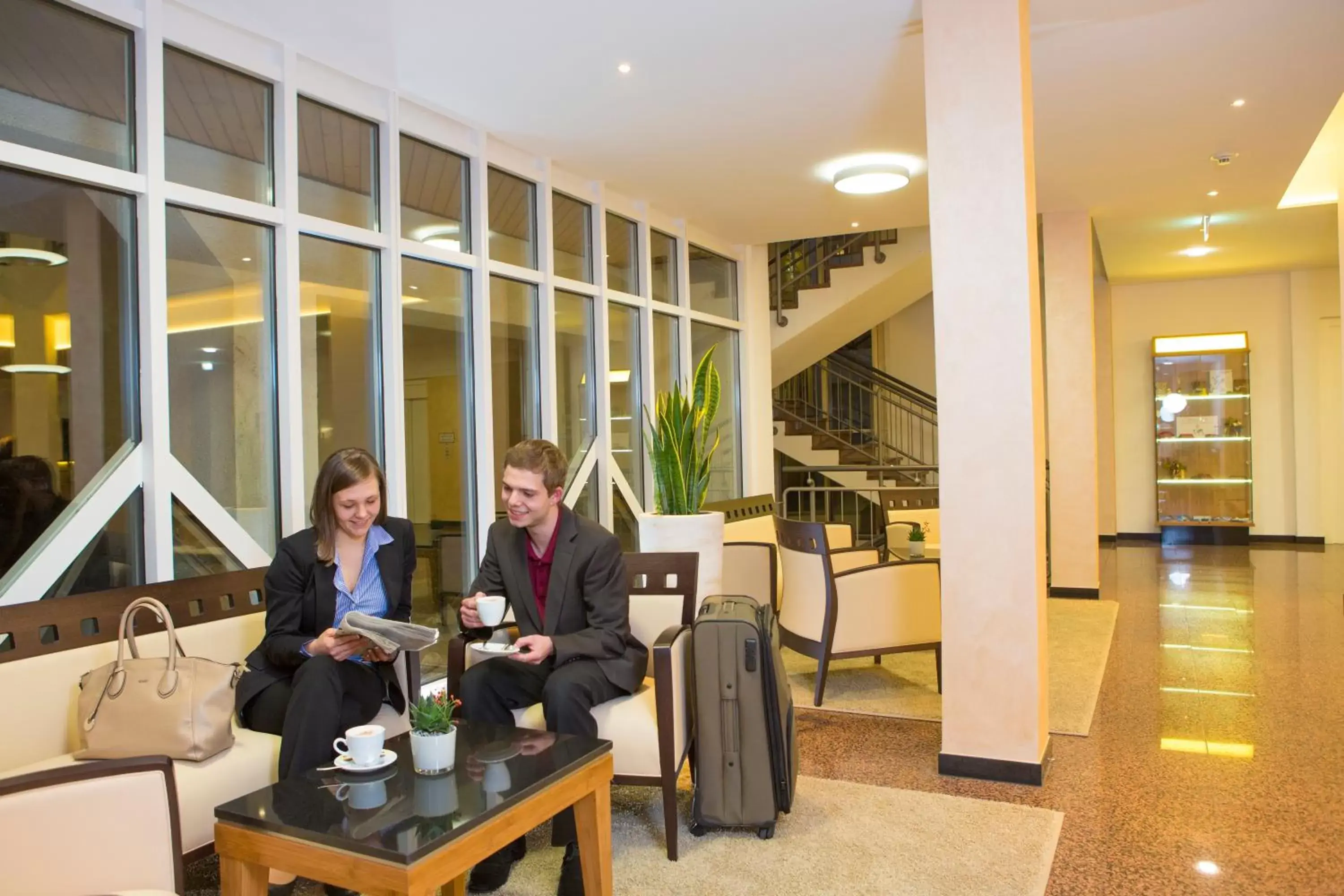 Lobby or reception in Best Western Plus Hotel Am Schlossberg