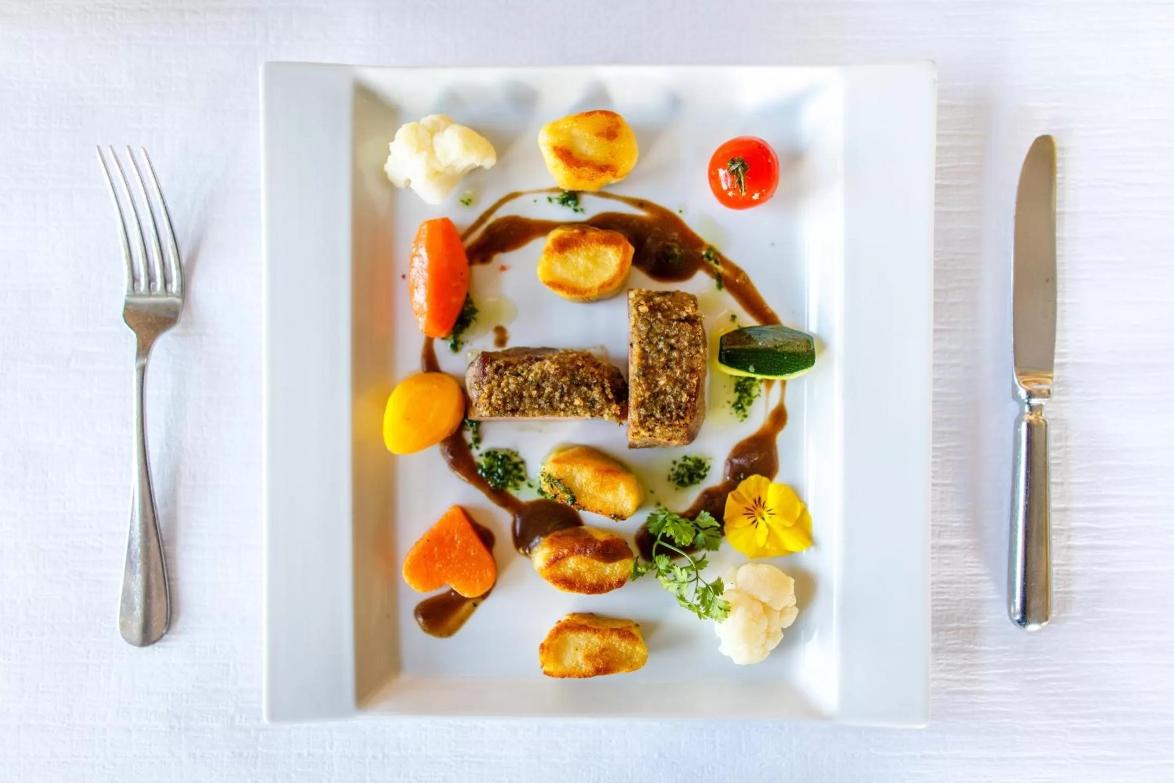 Food close-up in Hotel Bleichibeiz