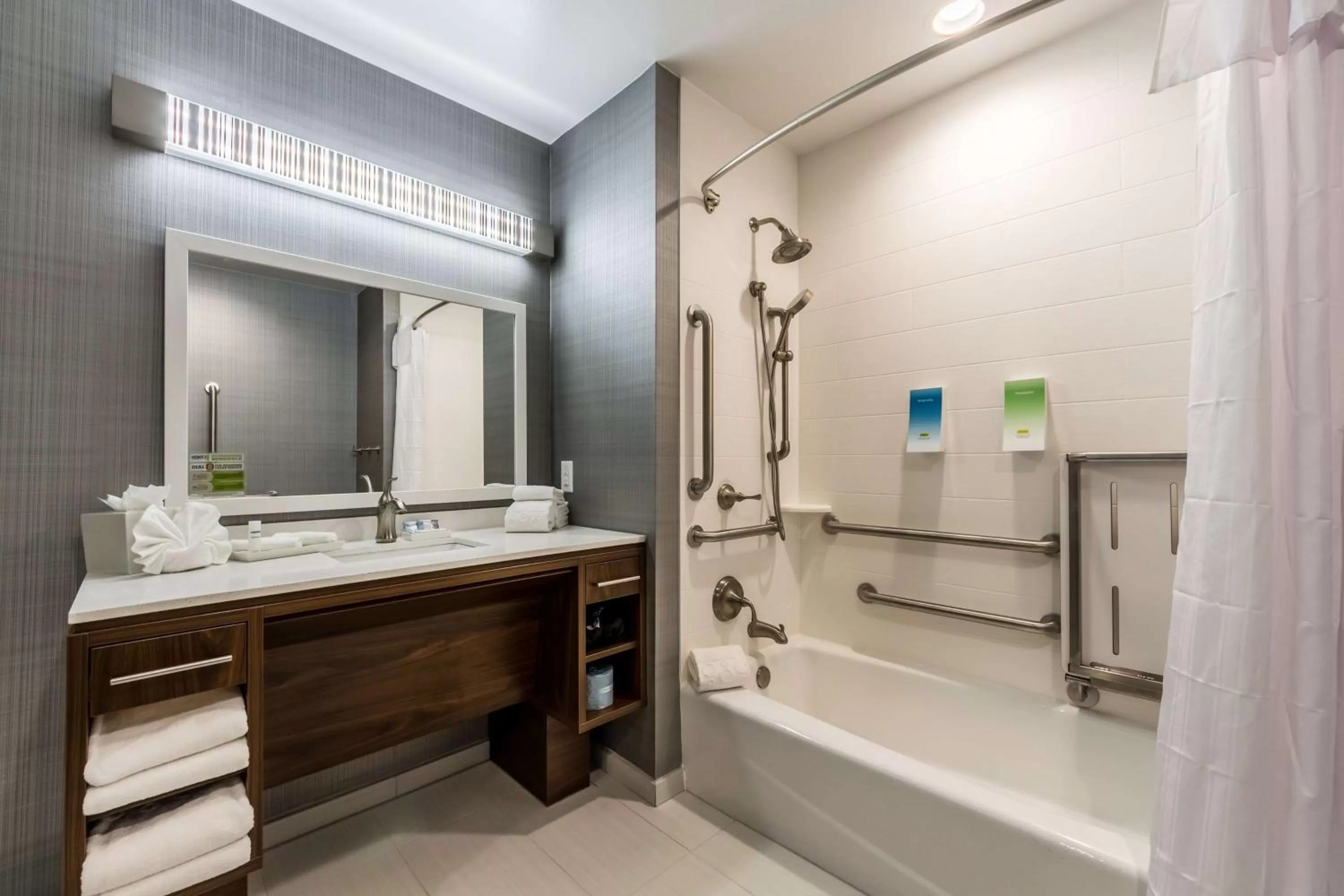 Bathroom in Home2 Suites By Hilton Fort Worth Northlake