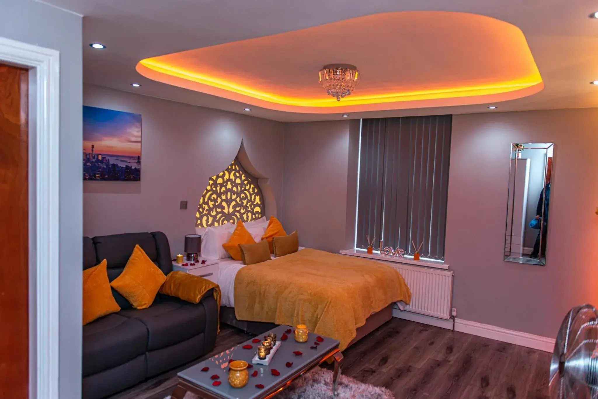 Bed in Meridian Serviced Apartments