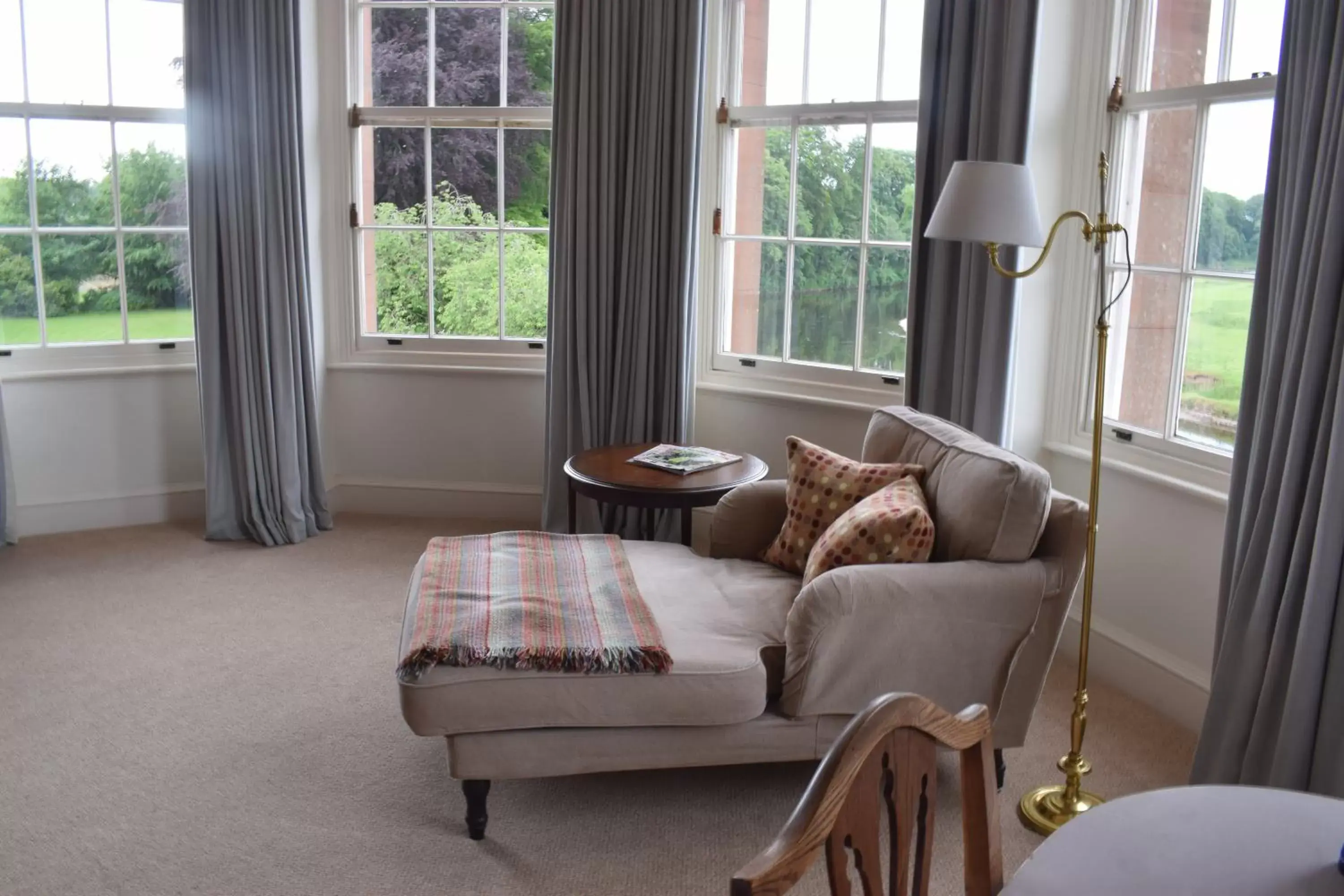 Seating Area in Warwick Hall