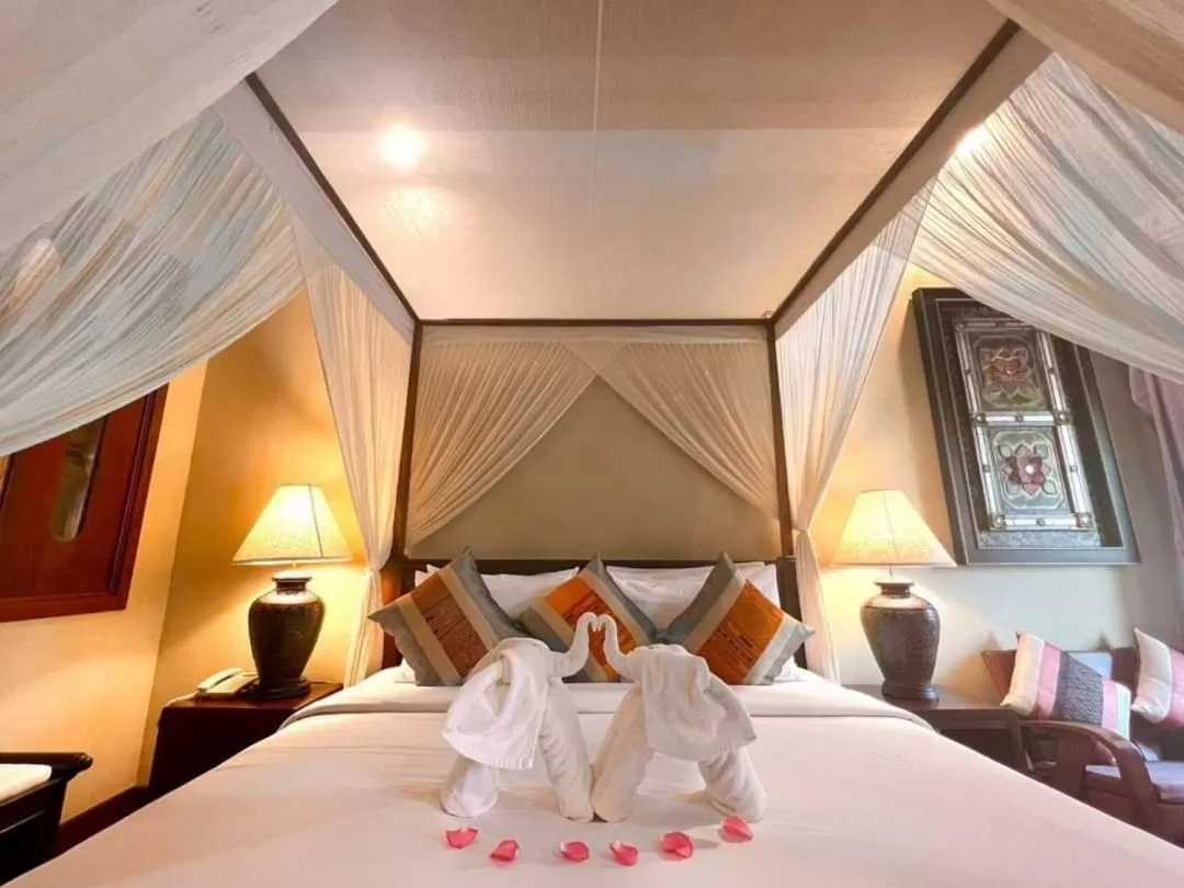 Bedroom, Bed in Amata Lanna Village อมตะล้านนาวิลเลจ