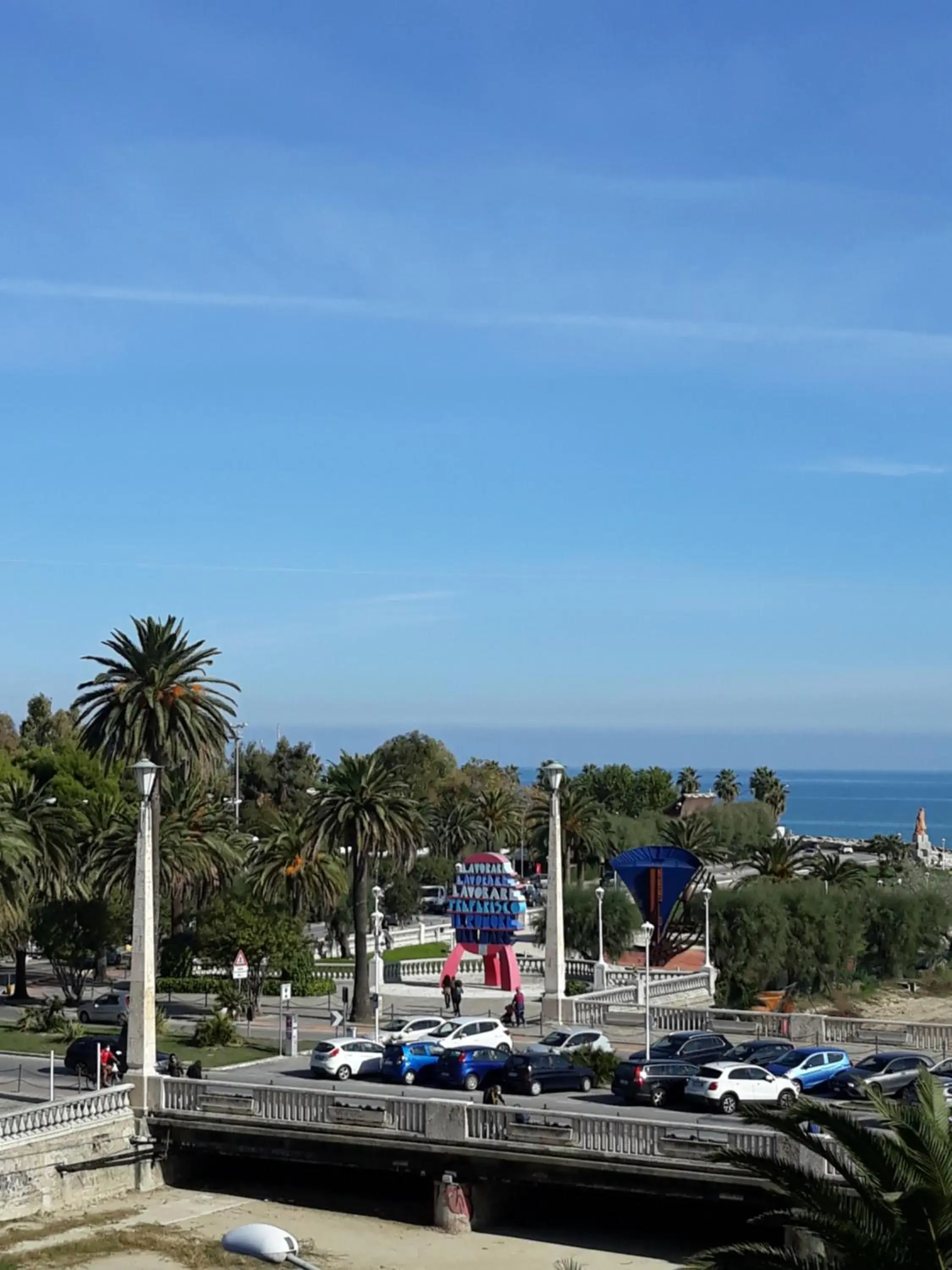 Sea view in Hotel La Palazzina