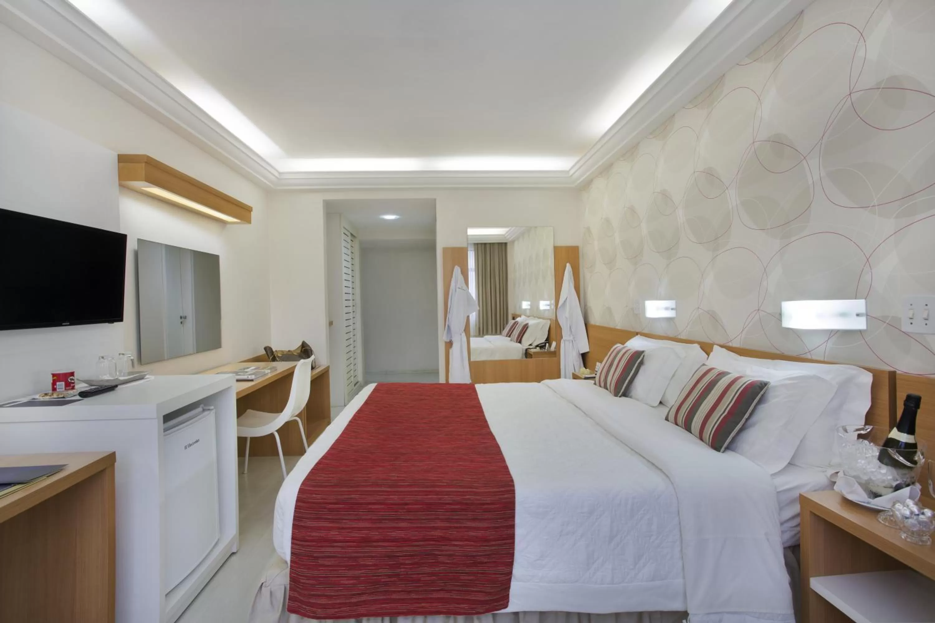 Photo of the whole room, Bed in Copa Sul Hotel