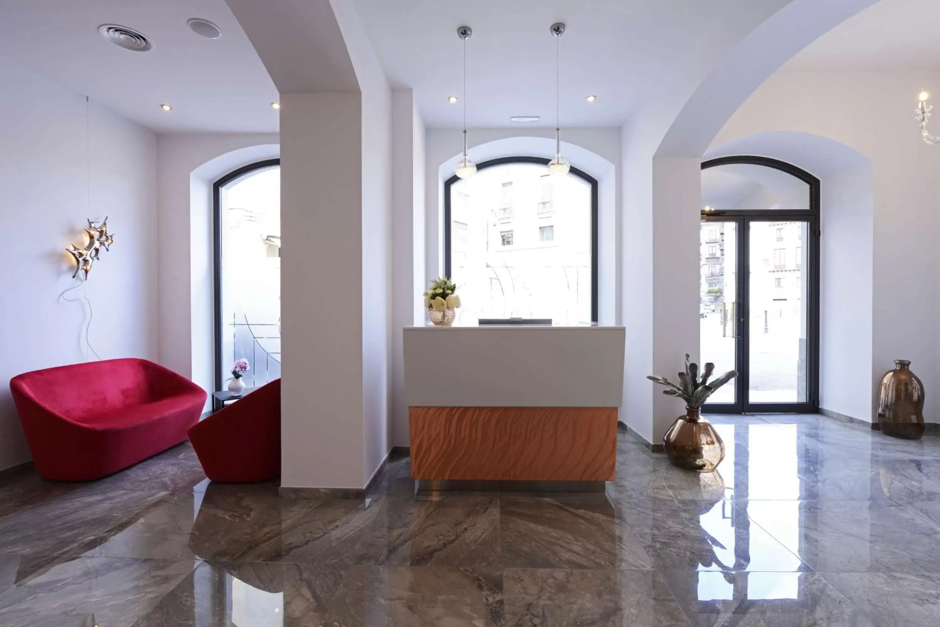 Lobby or reception in Best Western Hotel Principe di Lampedusa
