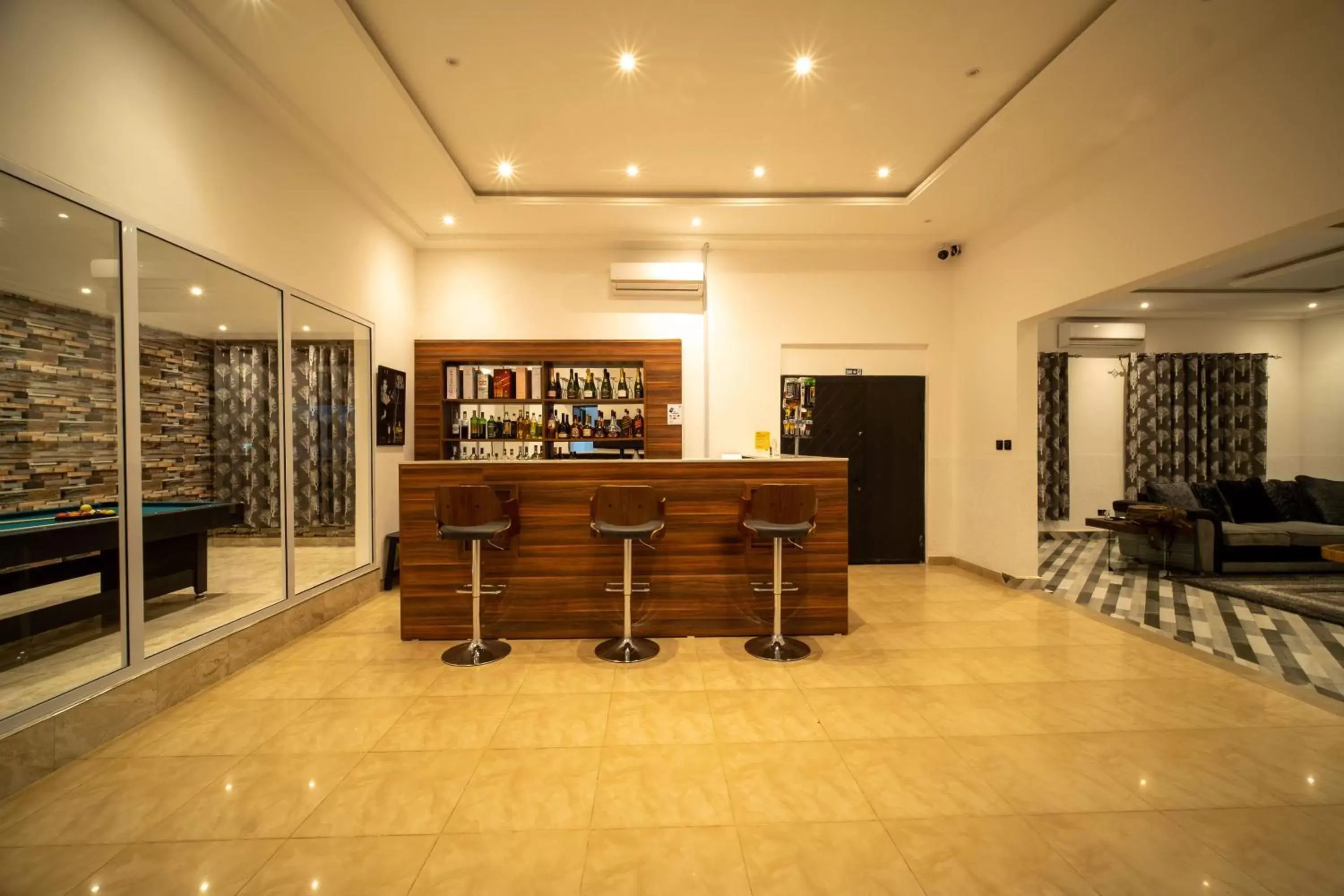 Lounge or bar in The Cabyn Lounge or bar in The Cabyn