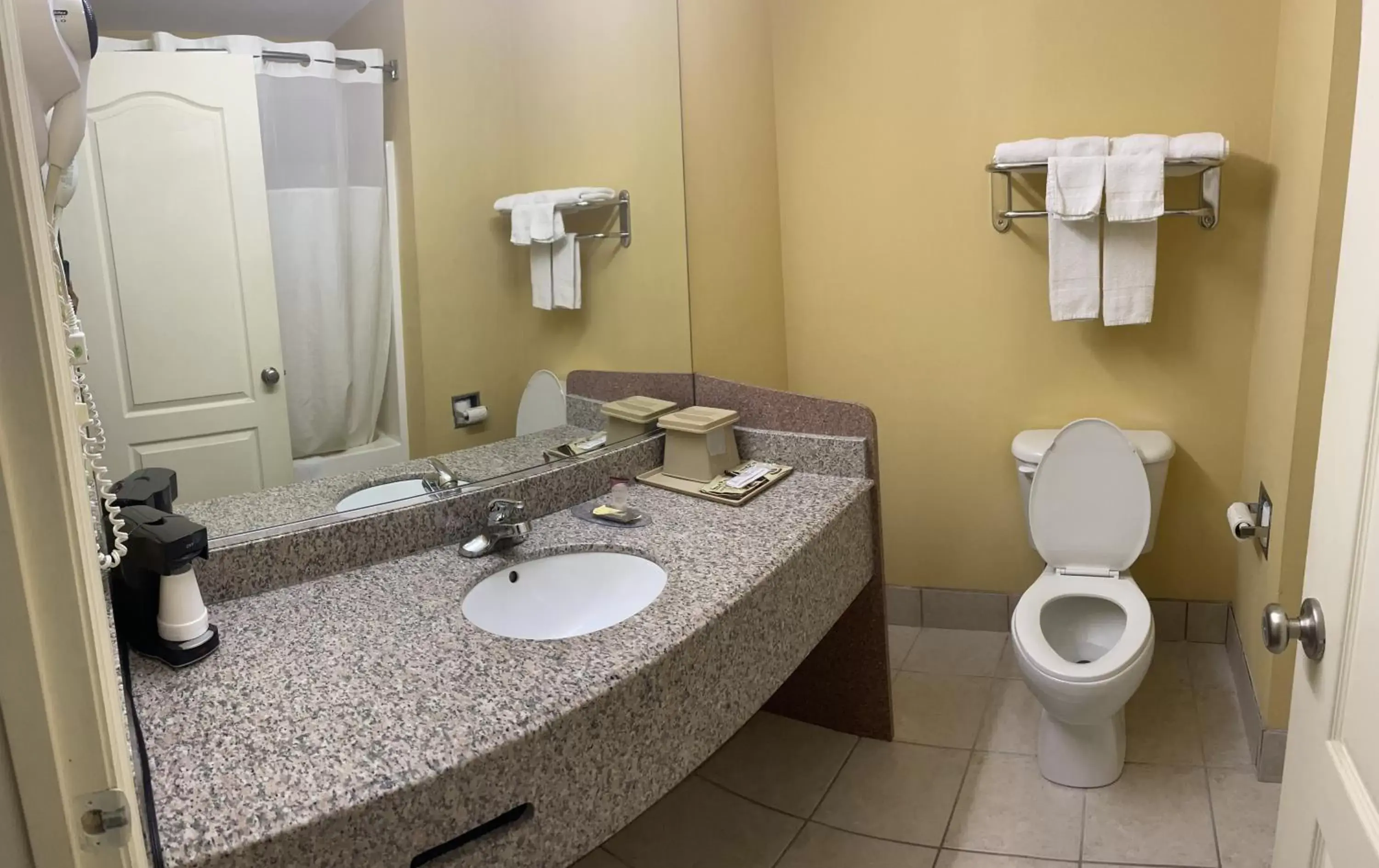 Bathroom in Mountain inn & suites - Dunlap TN