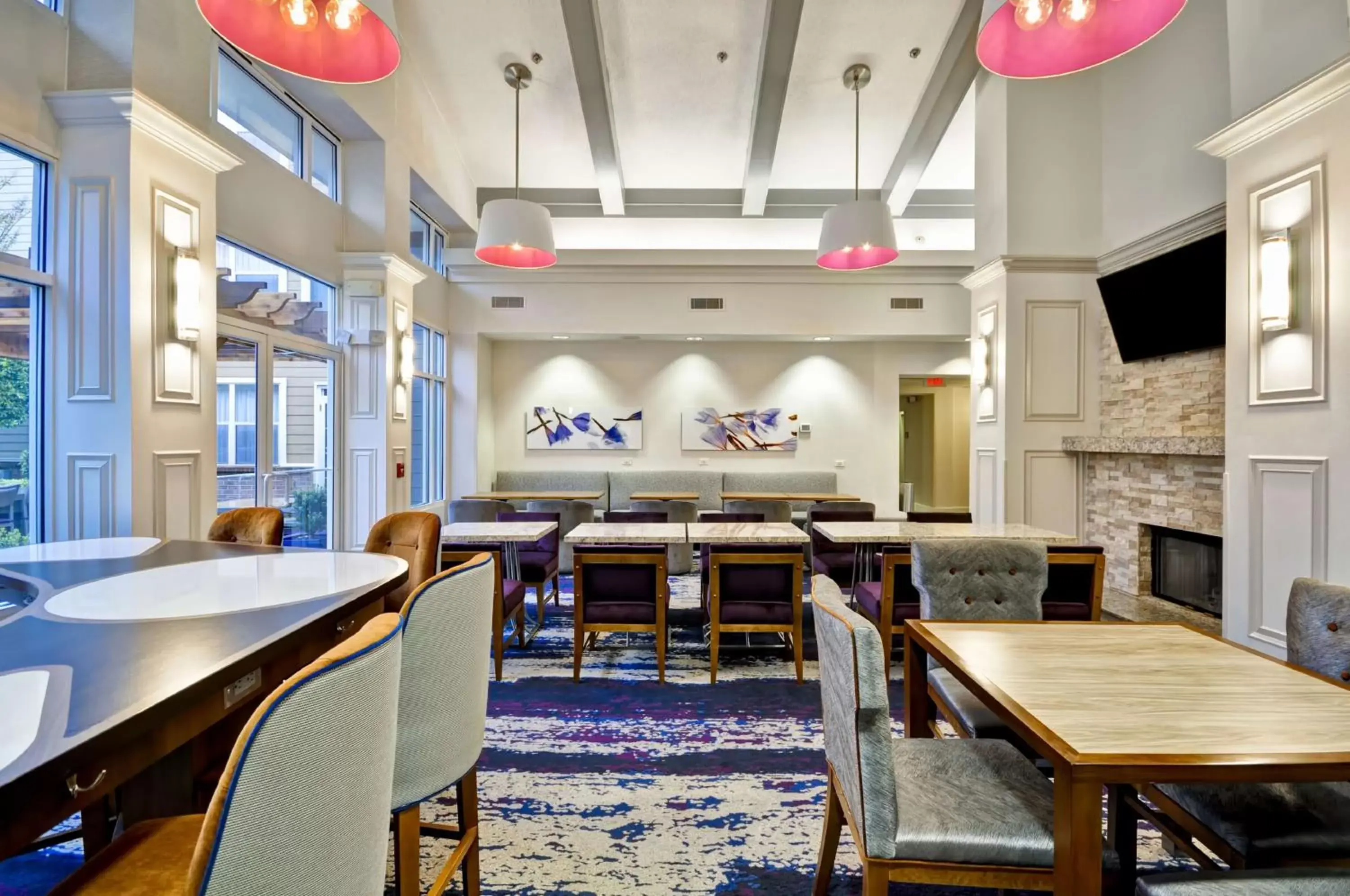 Lobby or reception, Restaurant/Places to Eat in Homewood Suites Memphis Germantown
