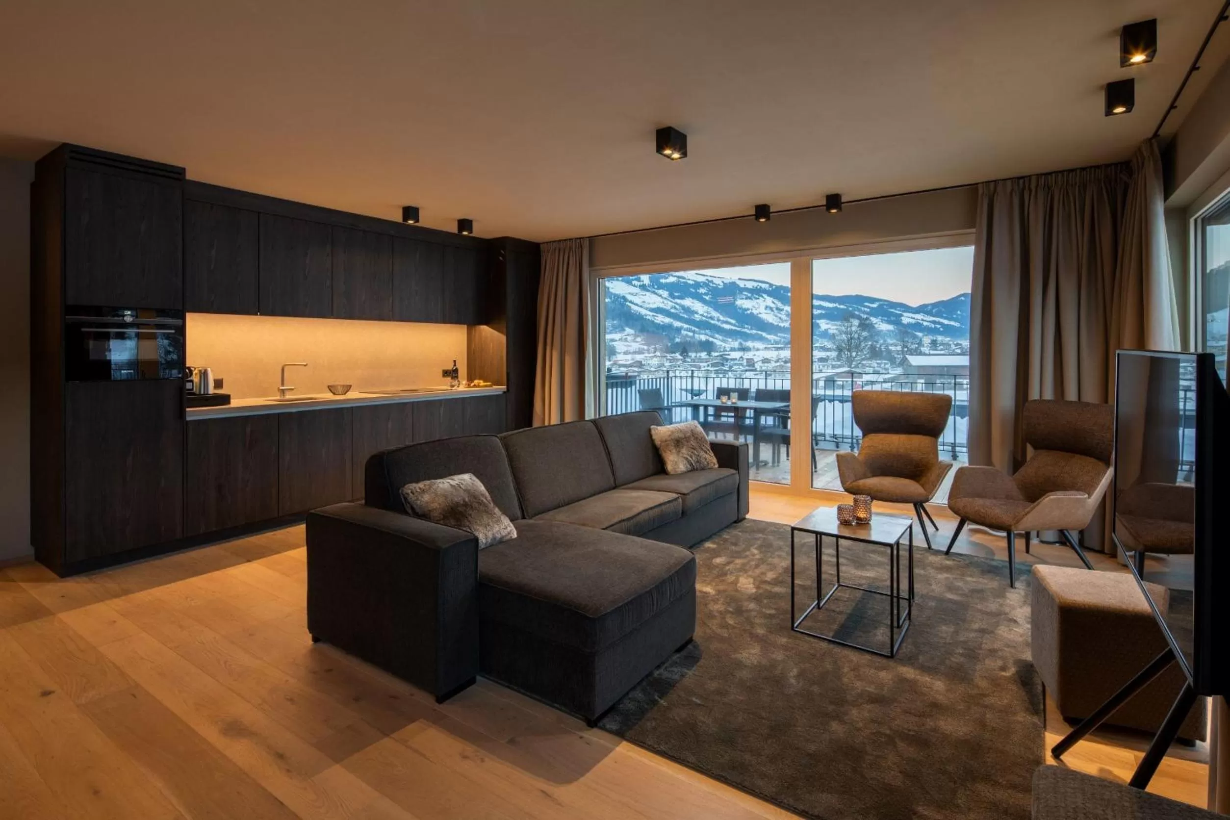 Living room in APART Resort Westendorf