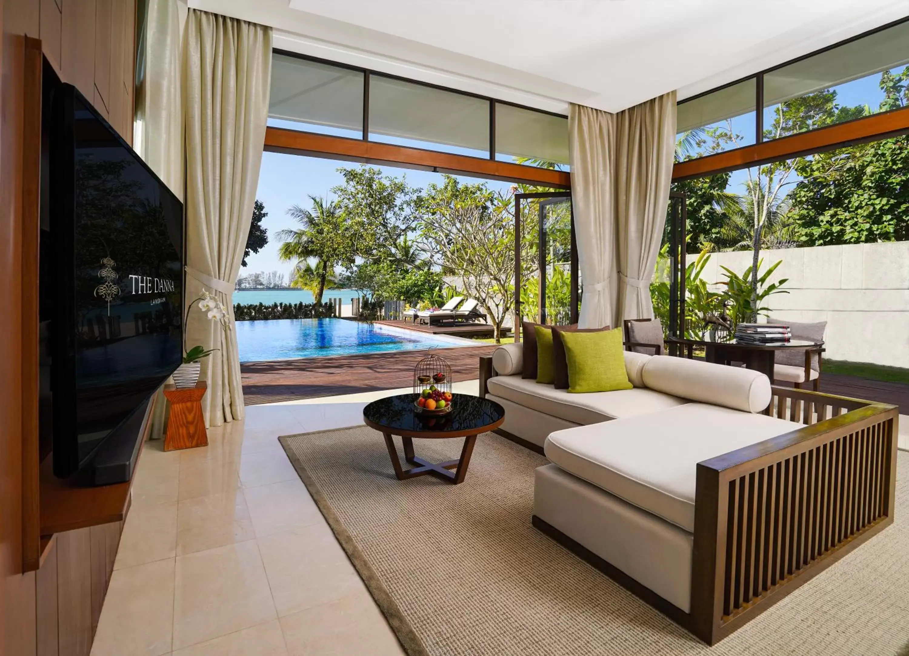 Living room in The Danna Langkawi - A Member of Small Luxury Hotels of the World