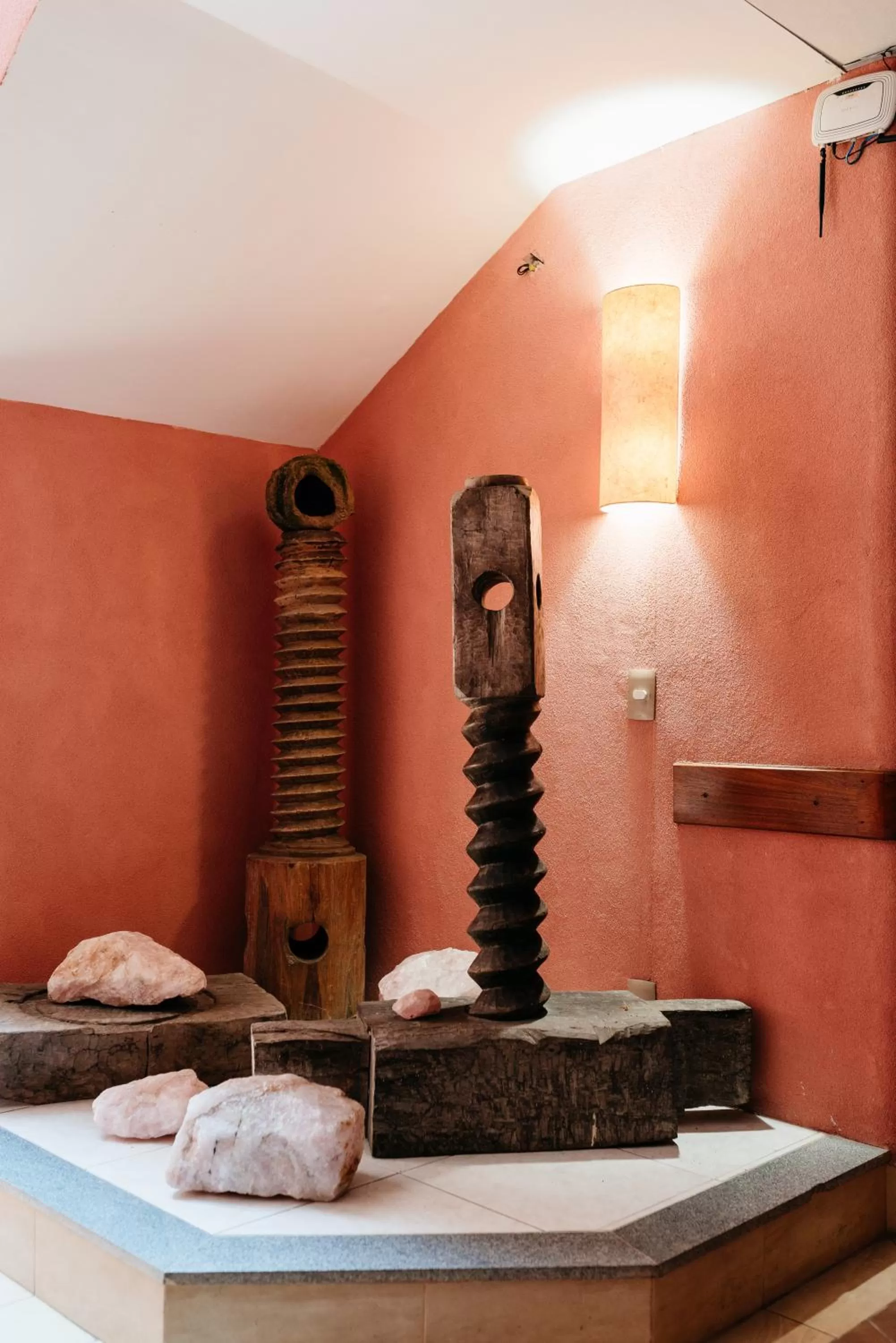 Bed in Hotel Santamaria