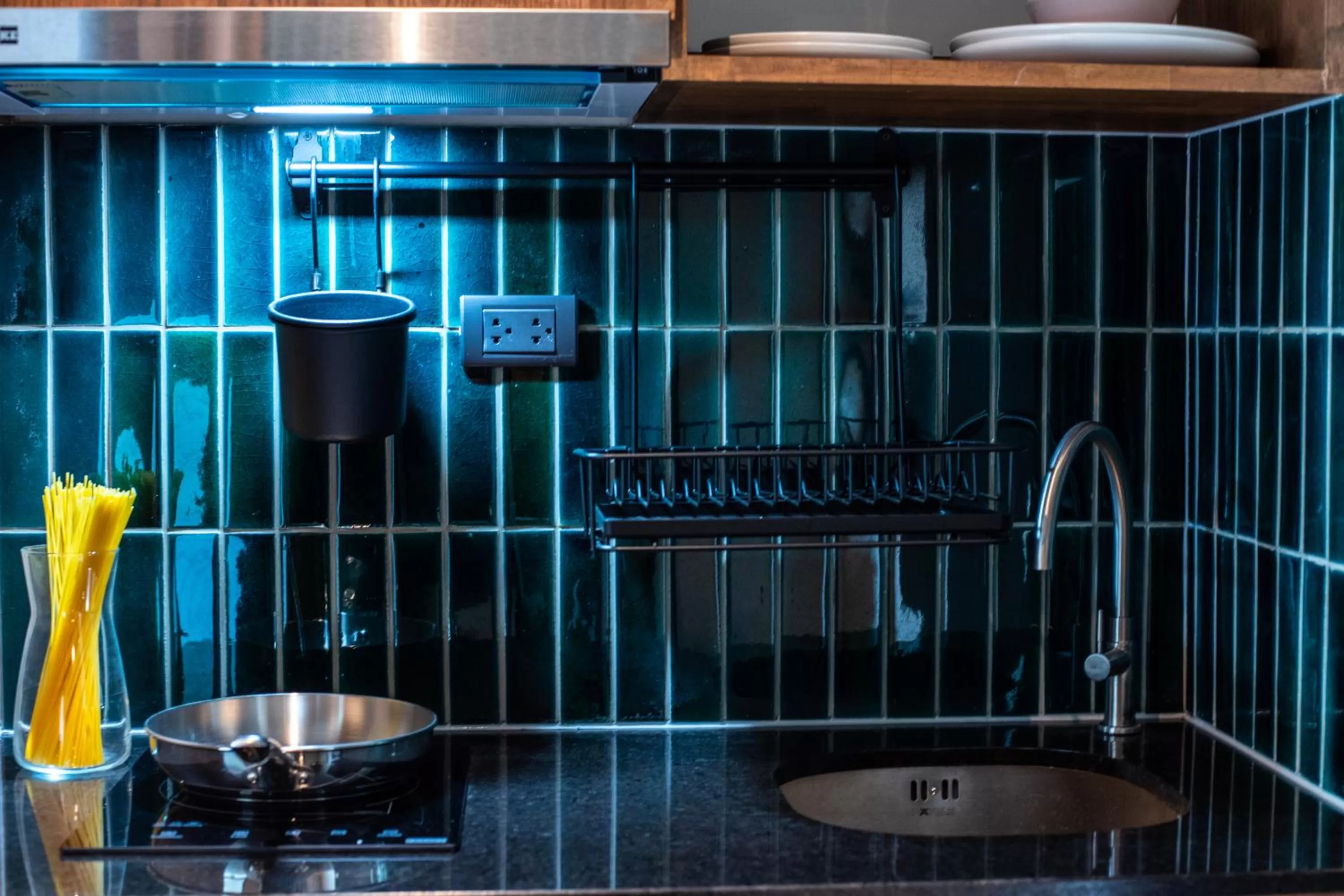 Kitchen or kitchenette in karaarom hotel