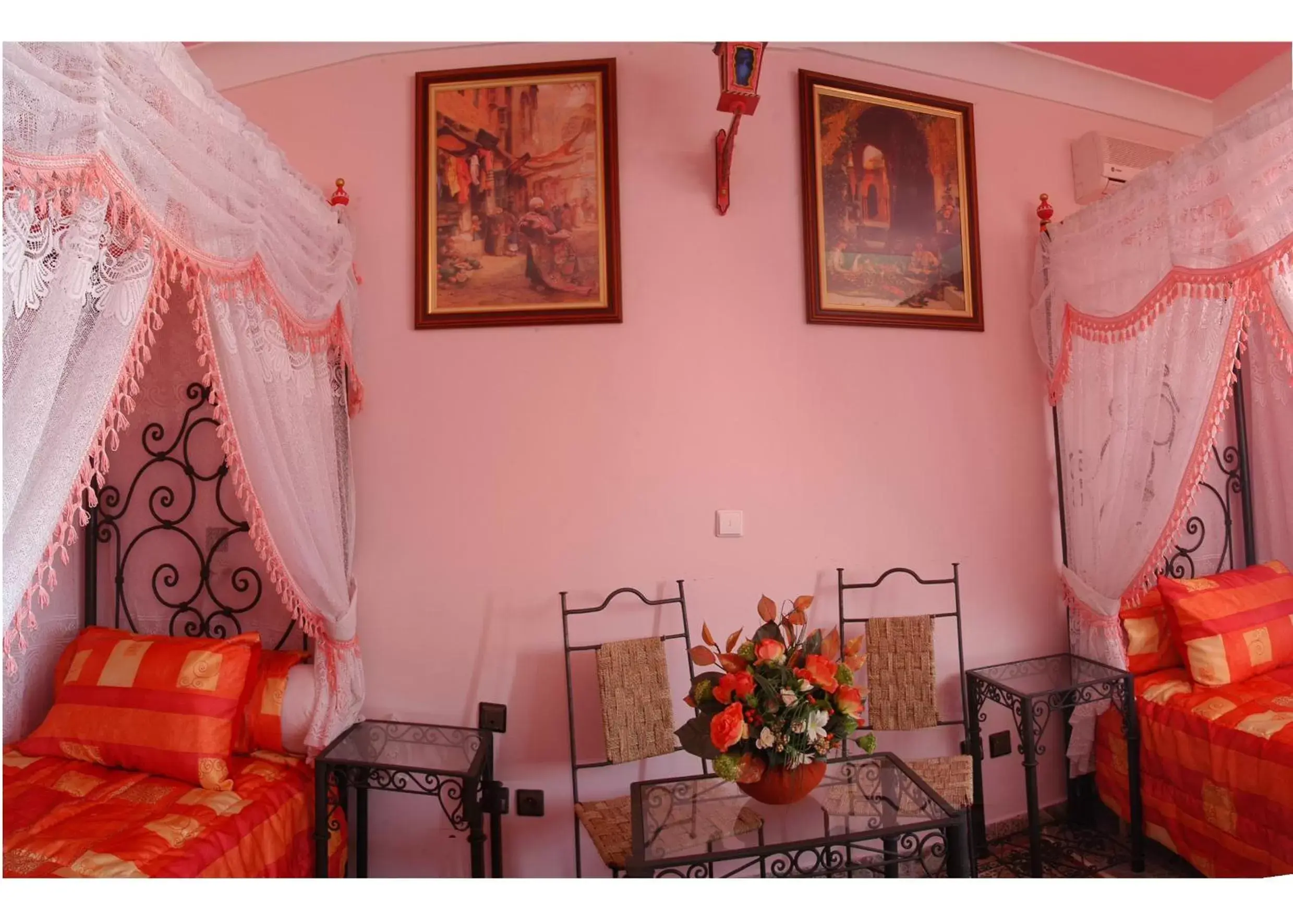 Photo of the whole room, Seating Area in Moroccan House