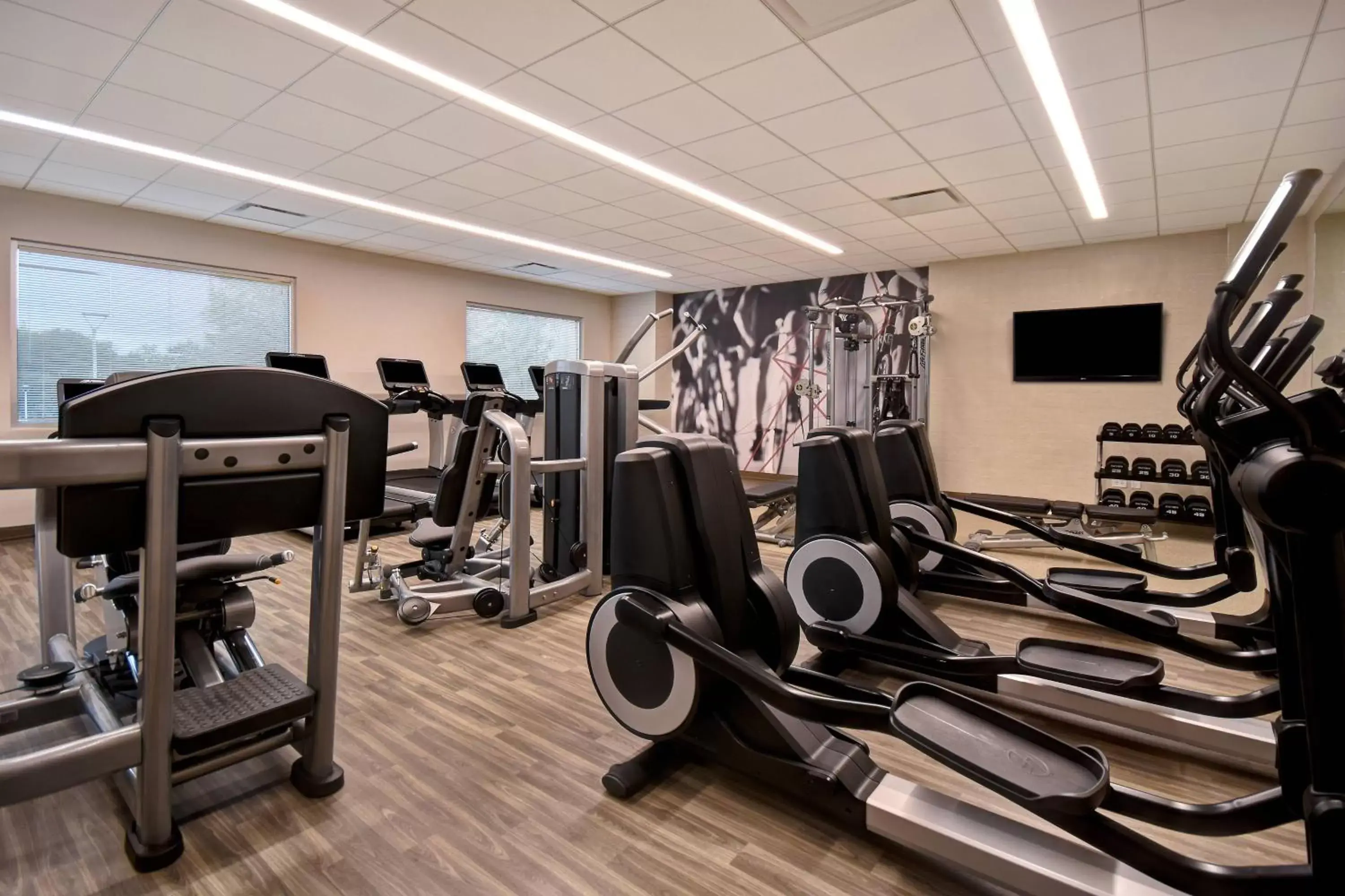 Fitness centre/facilities, Fitness Center/Facilities in Dallas/Fort Worth Marriott Hotel & Golf Club at Champions Circle