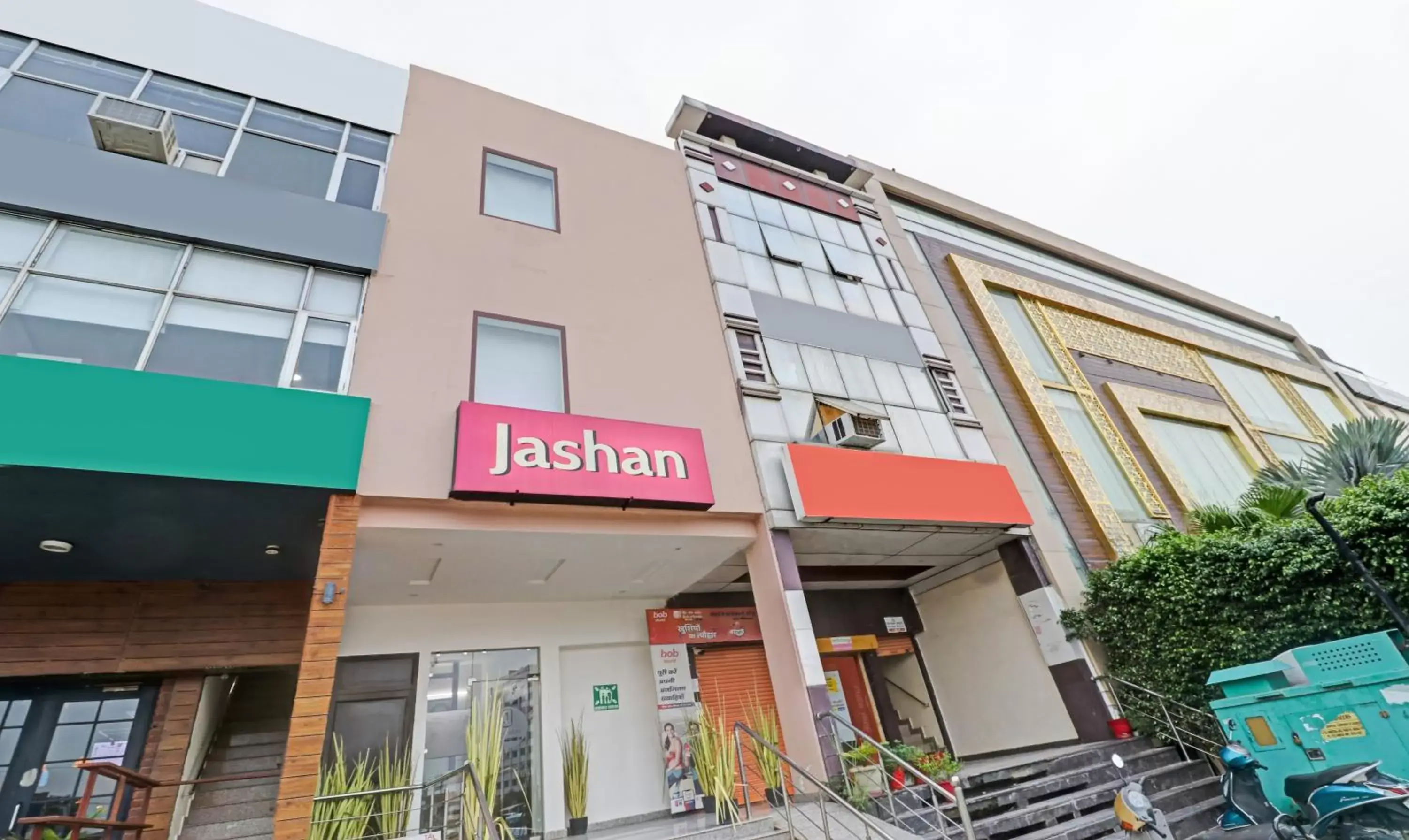 Property building in Itsy Hotels Jashan Property building in Itsy Hotels Jashan