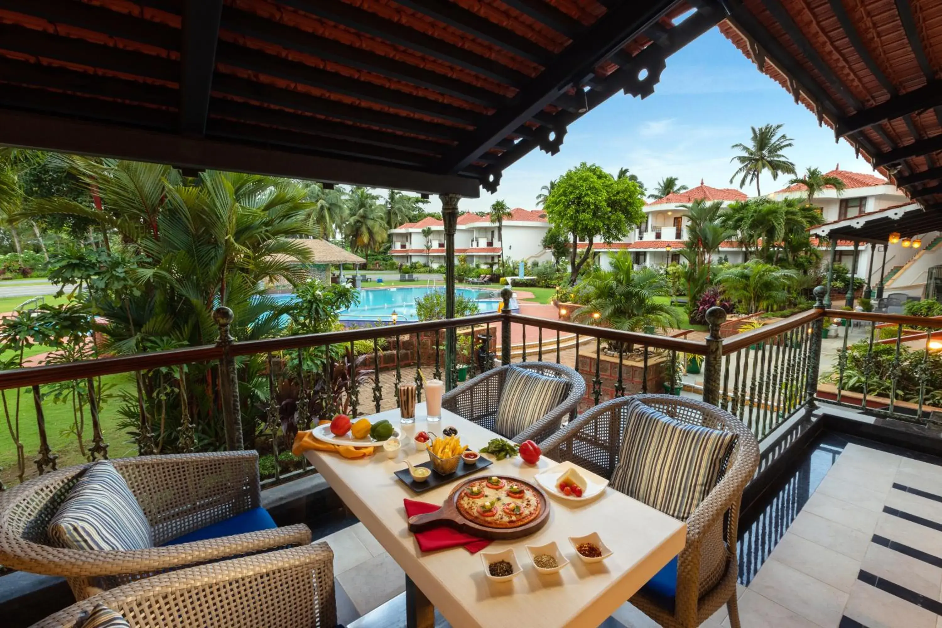 Restaurant/places to eat in Heritage Village Resort & Spa Goa
