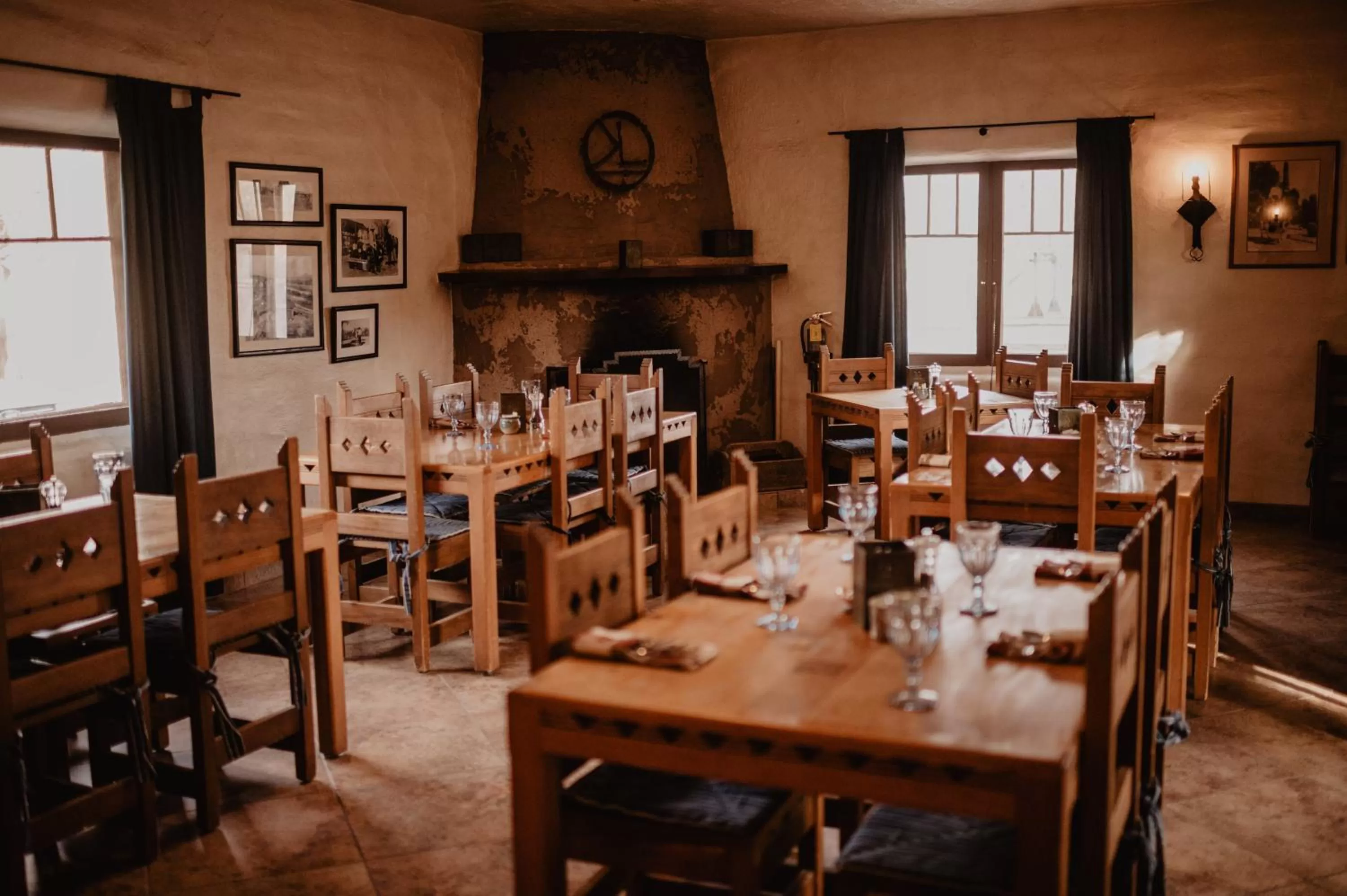 Dining area in Kay El Bar Guest Ranch
