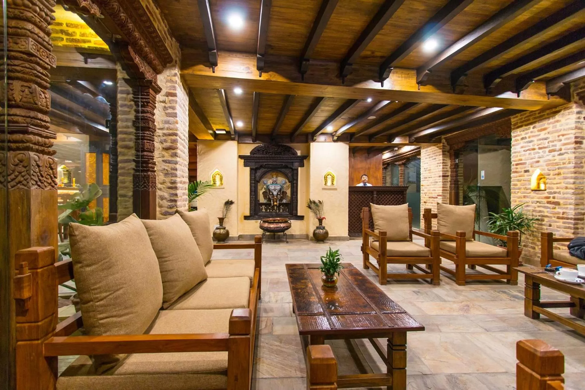 Lobby or reception in Pahan Chhen - Boutique Hotel