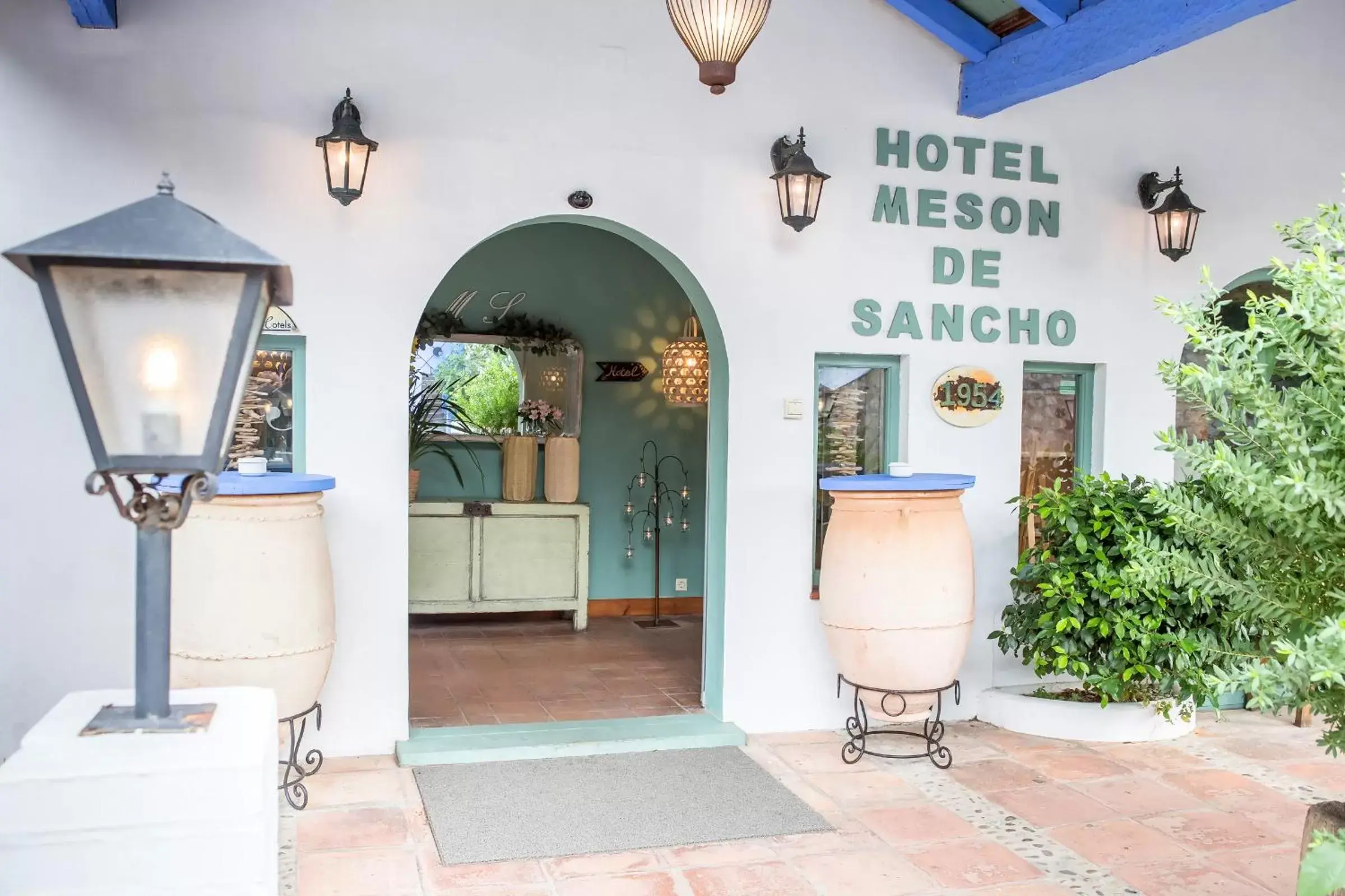 Lobby or reception in Mesón de Sancho