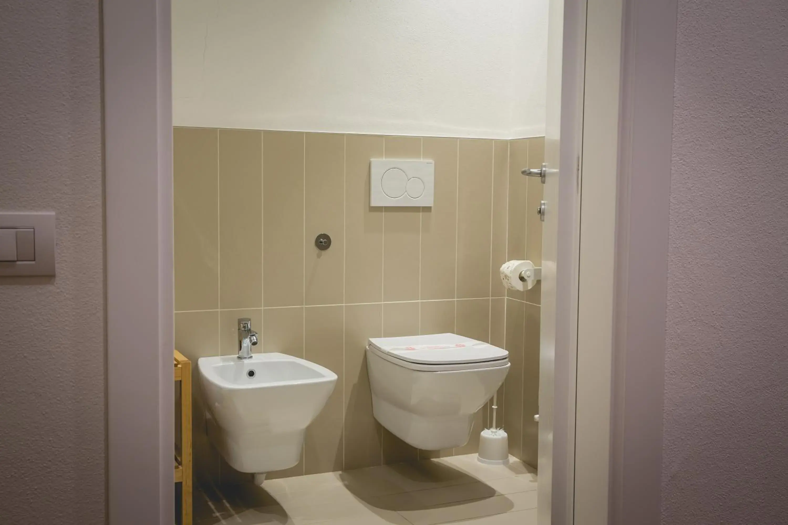 Bathroom in Albergo La Rocca