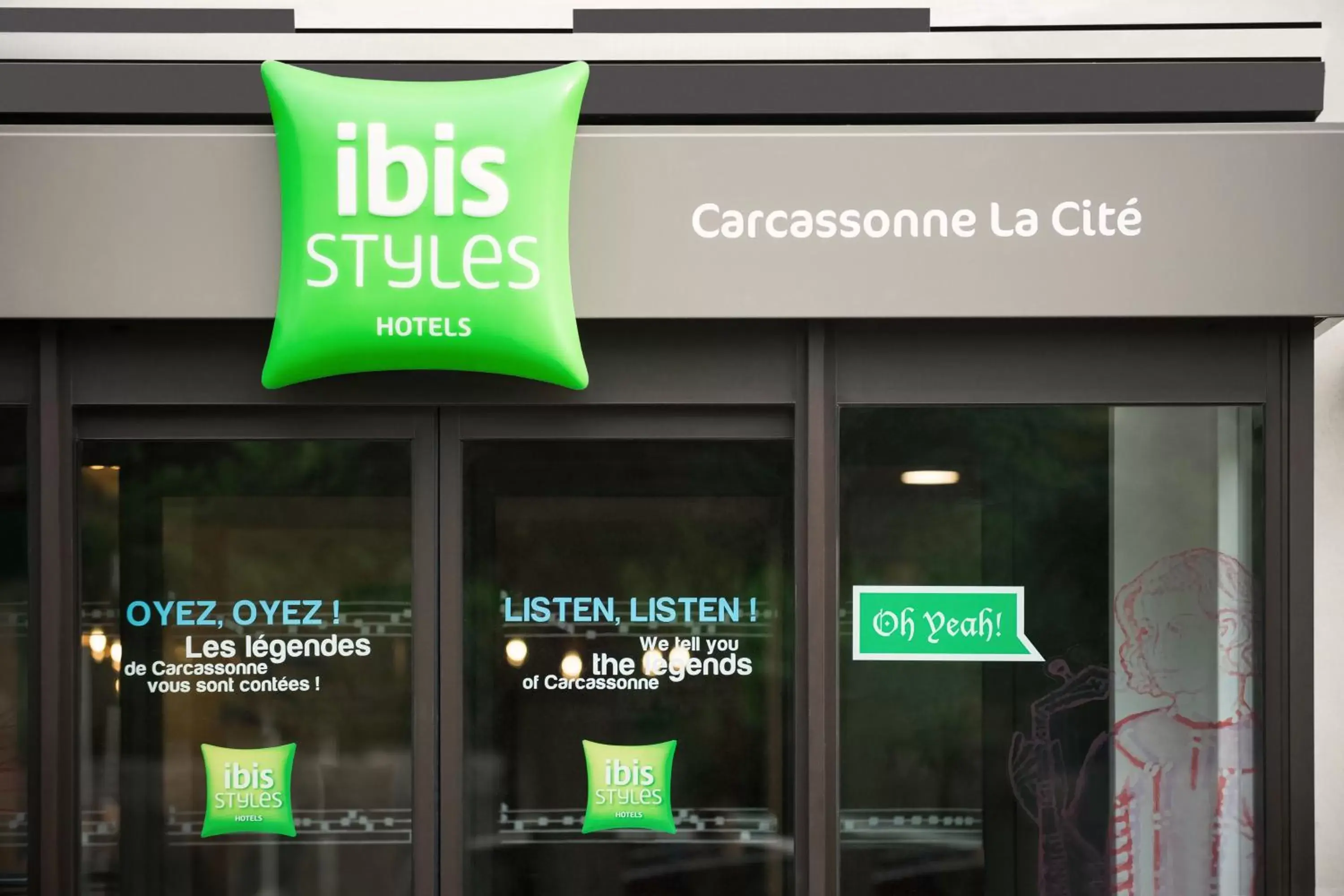 Facade/entrance in ibis Styles Carcassonne La Cité
