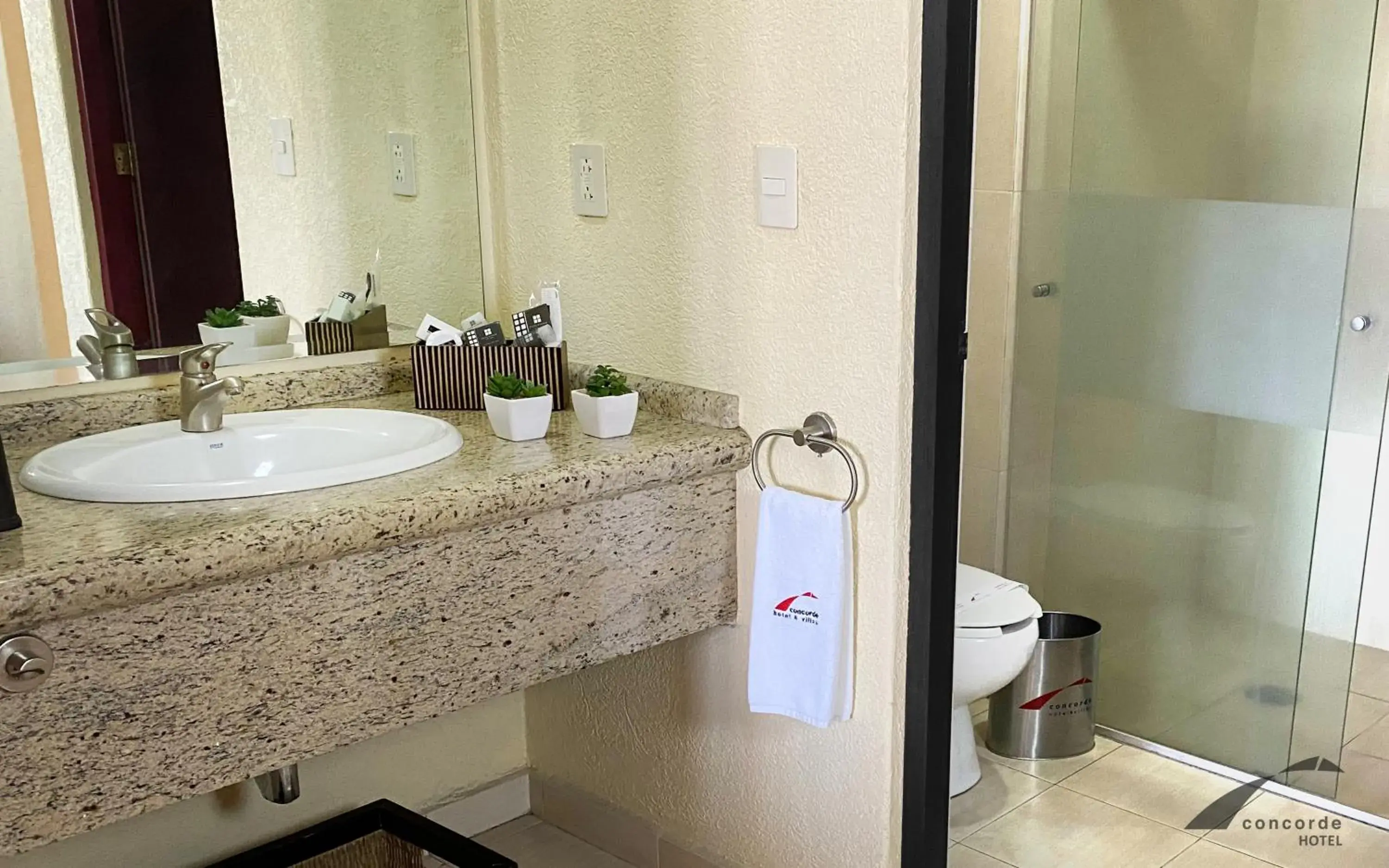 Bathroom in Hotel Concorde Toluca Bathroom in Hotel Concorde Toluca