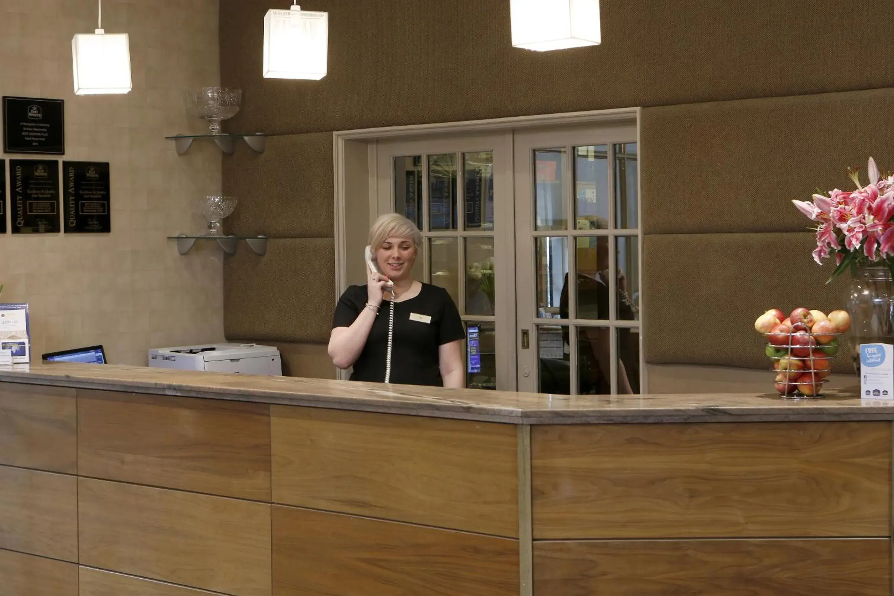 Lobby or reception, Lobby/Reception in Best Western Plus Dunfermline Crossford Keavil House Hotel