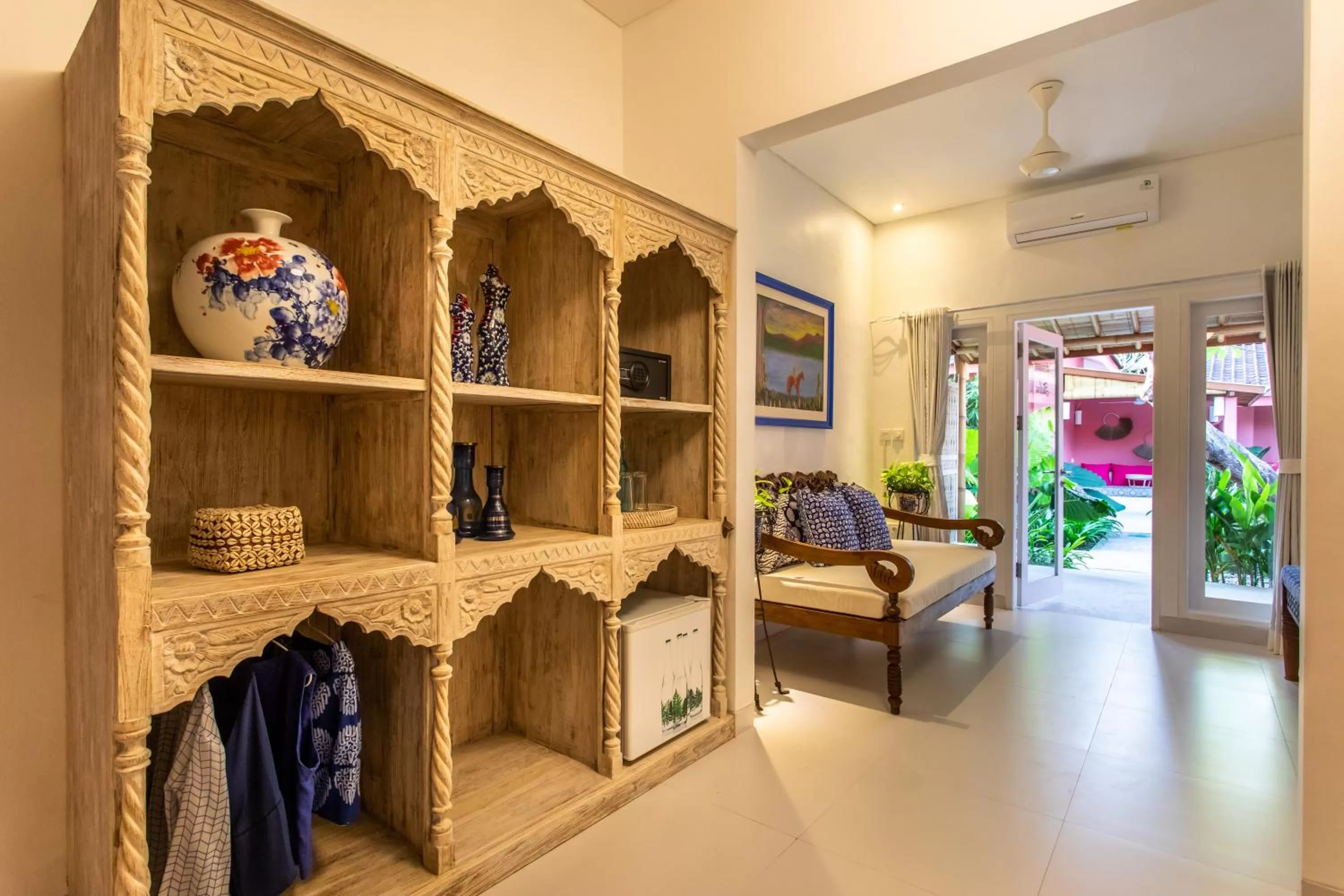 Living room in PinkPrivate Sanur - for Cool Adults Only