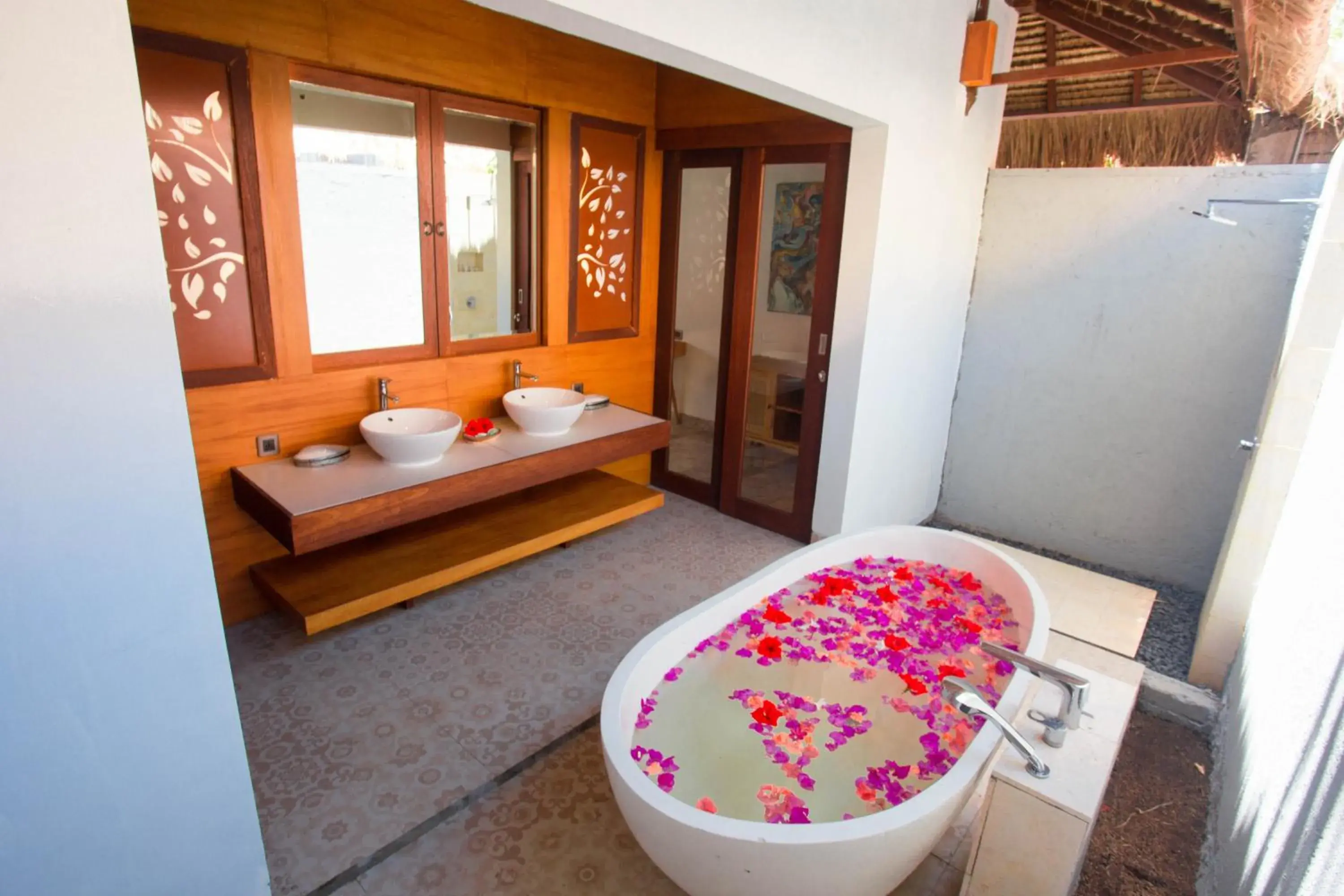 Area and facilities, Bathroom in A Villa Gili Air