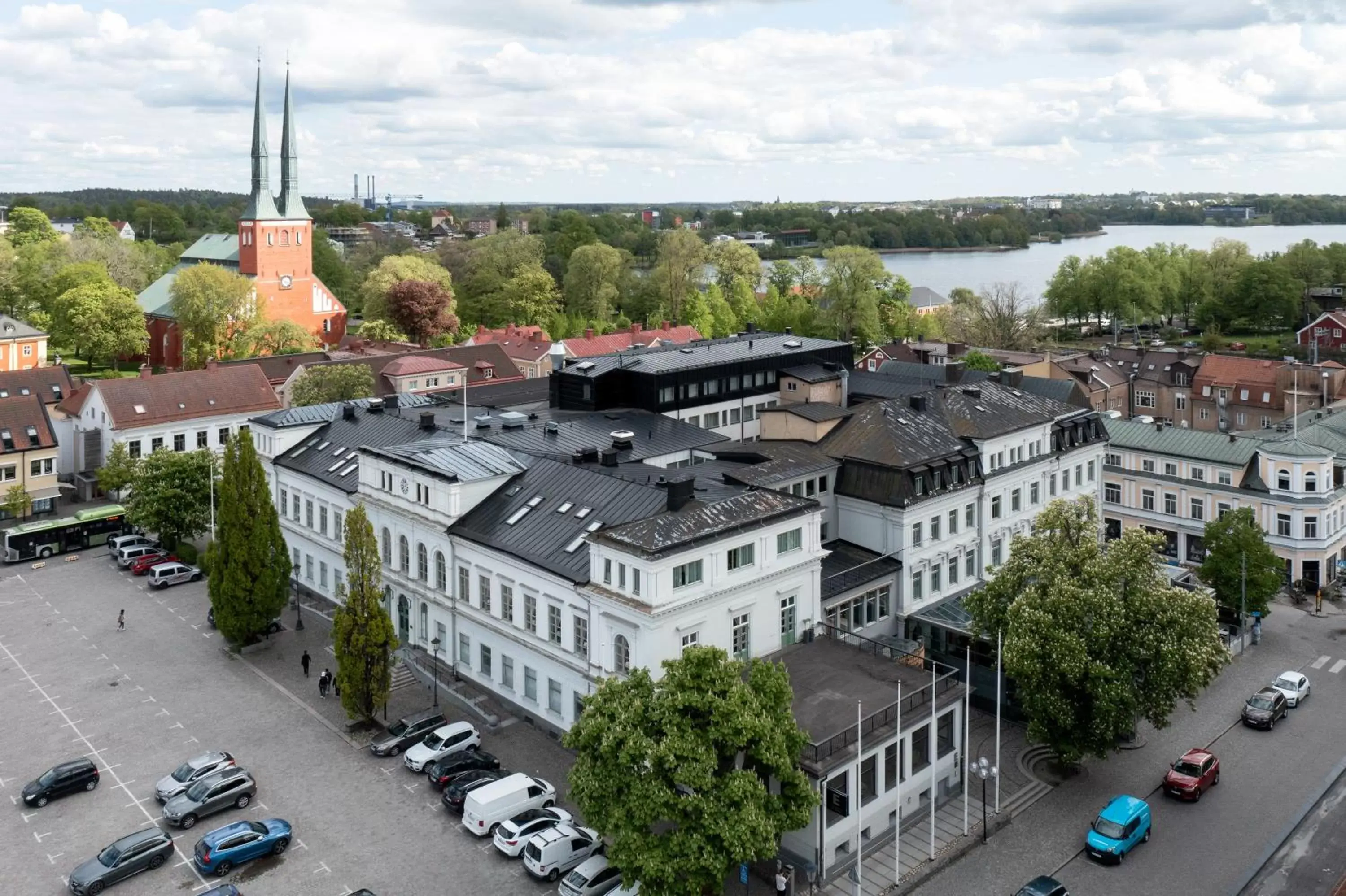 Facade/entrance, Bird's-eye View in Elite Stadshotellet Växjö
