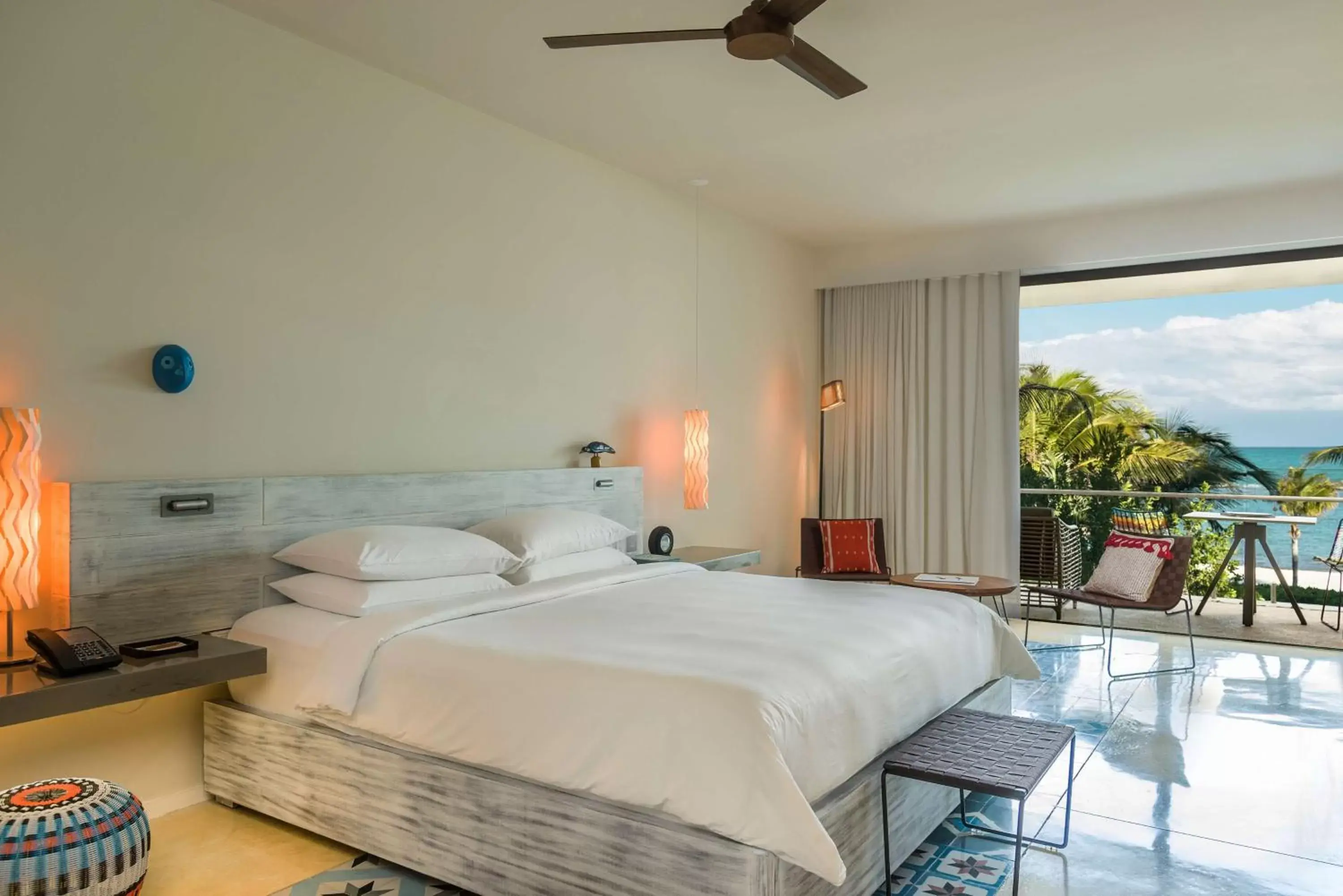 Bedroom, Bed in Andaz Mayakoba - a concept by Hyatt