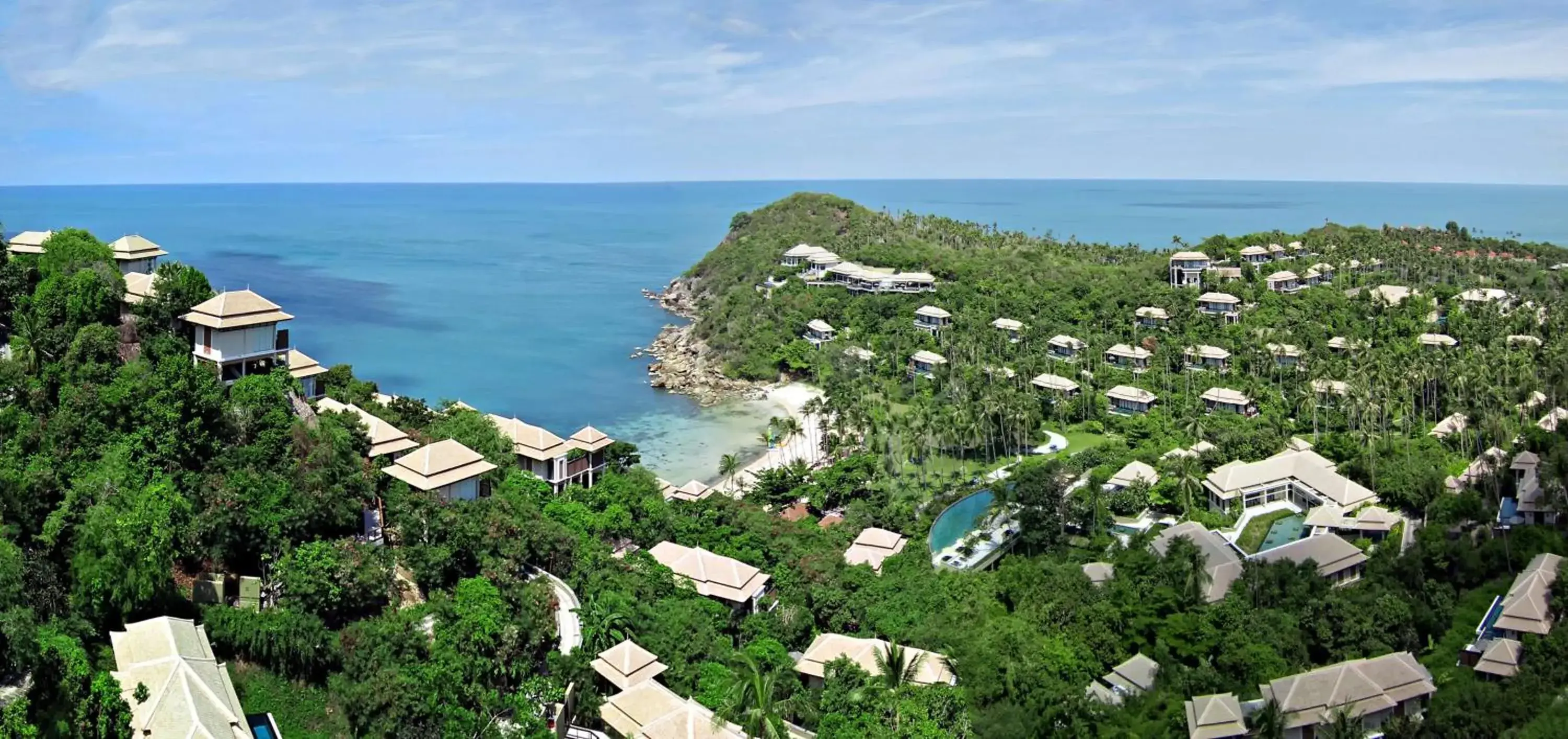 Property building, Bird's-eye View in Banyan Tree Samui - SHA Extra Plus