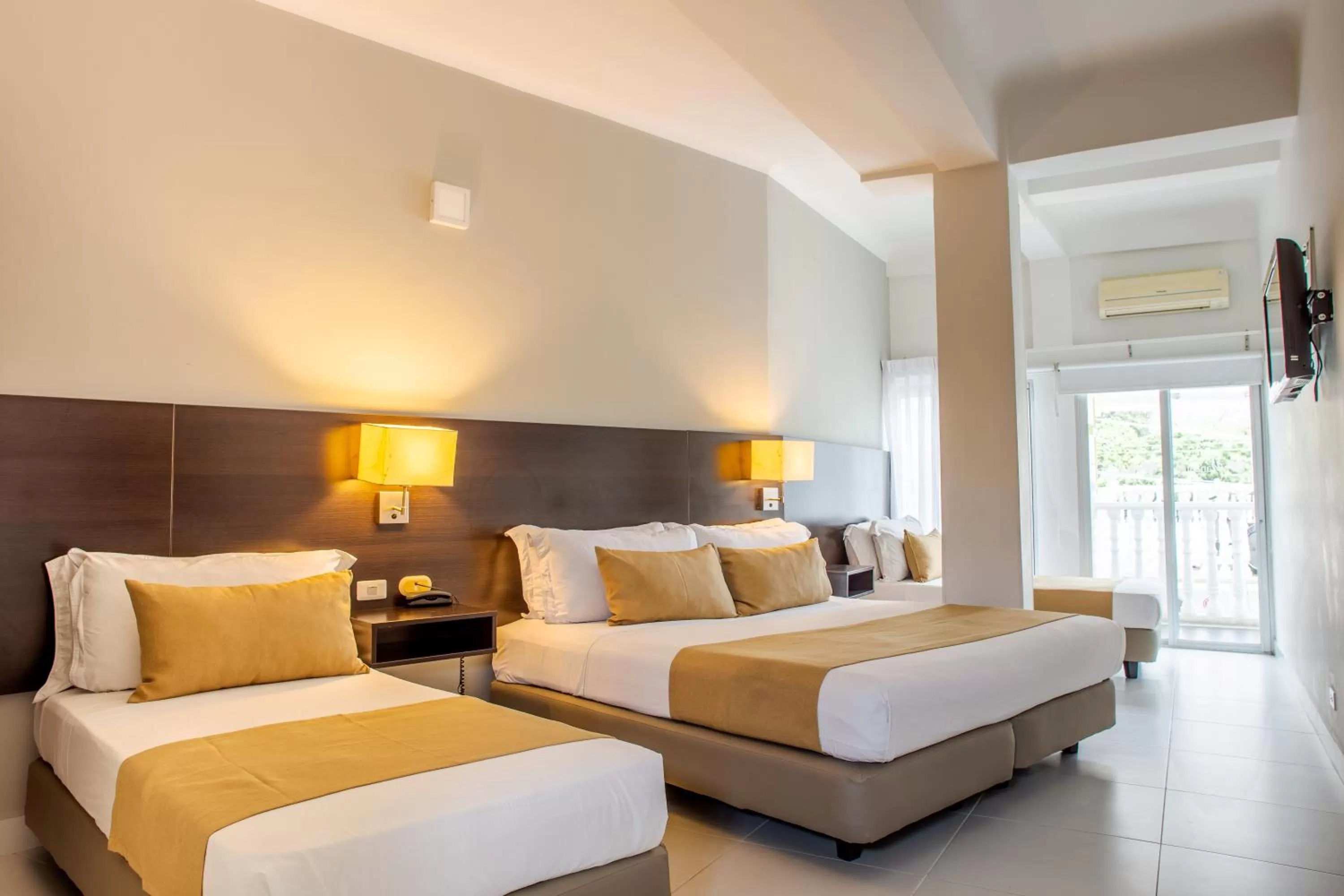 Bed in Hotel Manantial Melgar