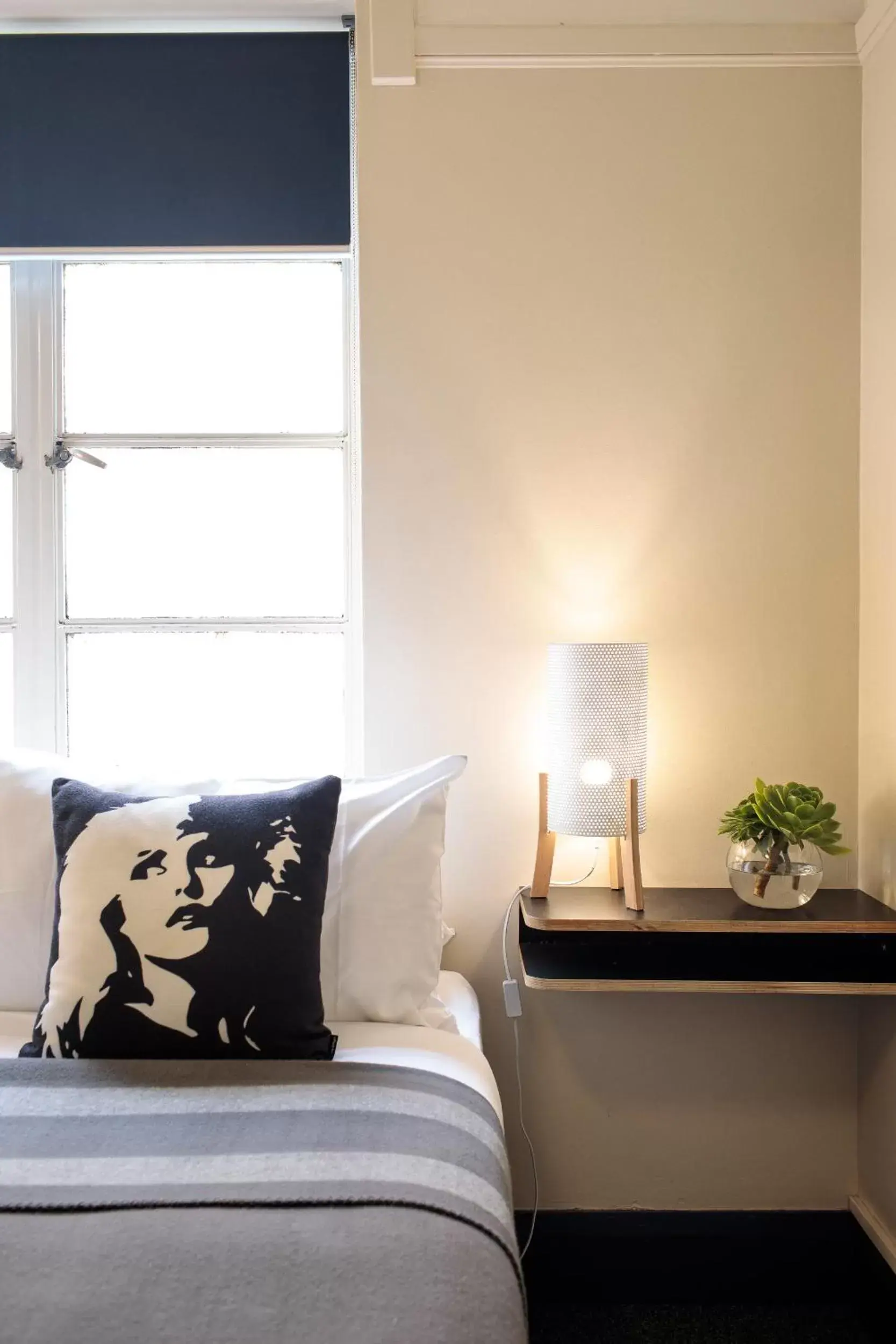 Decorative detail, Bed in Alabama Hotel Hobart Decorative detail, Bed in Alabama Hotel Hobart