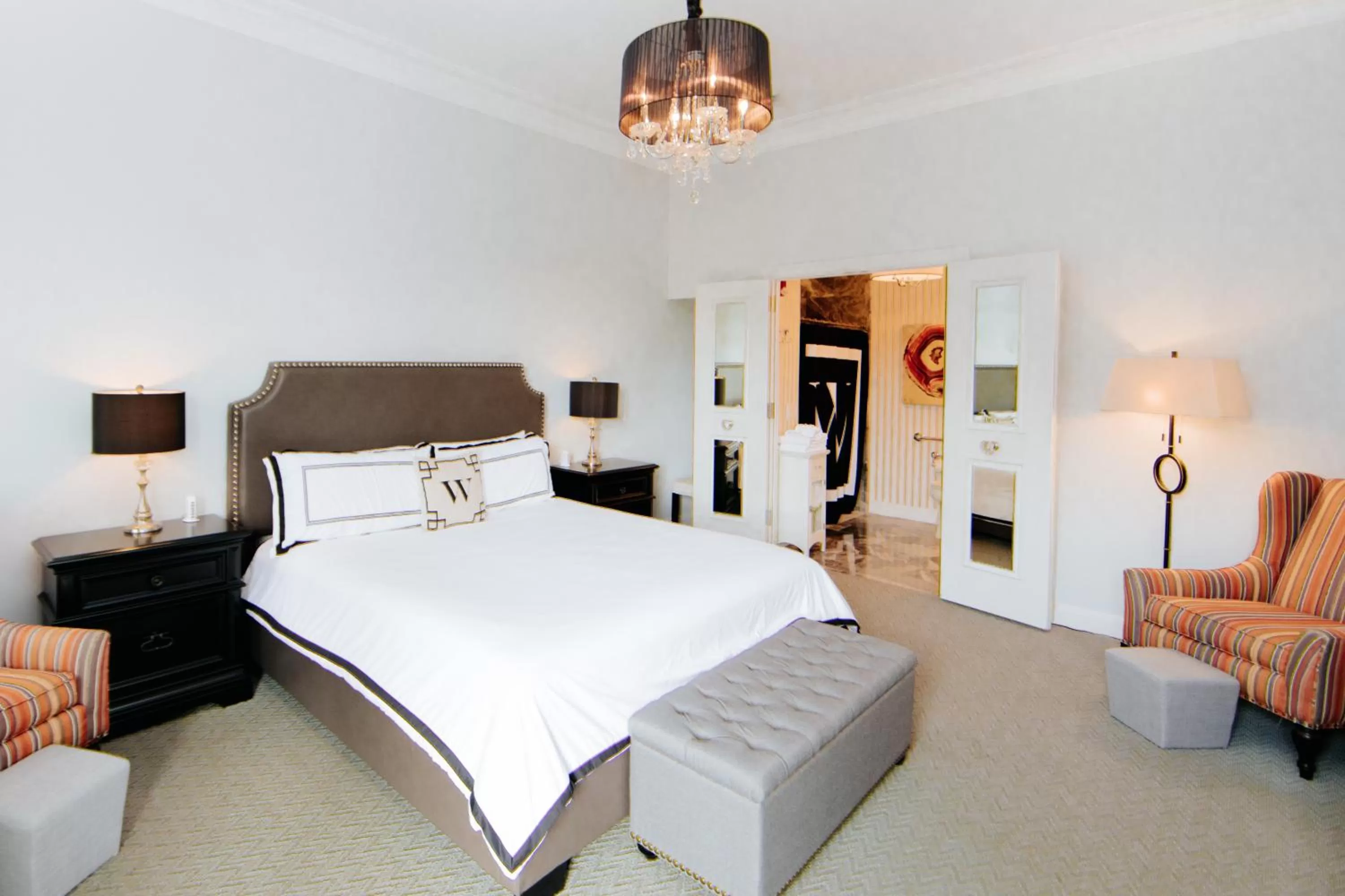 Bedroom in The William Boerne