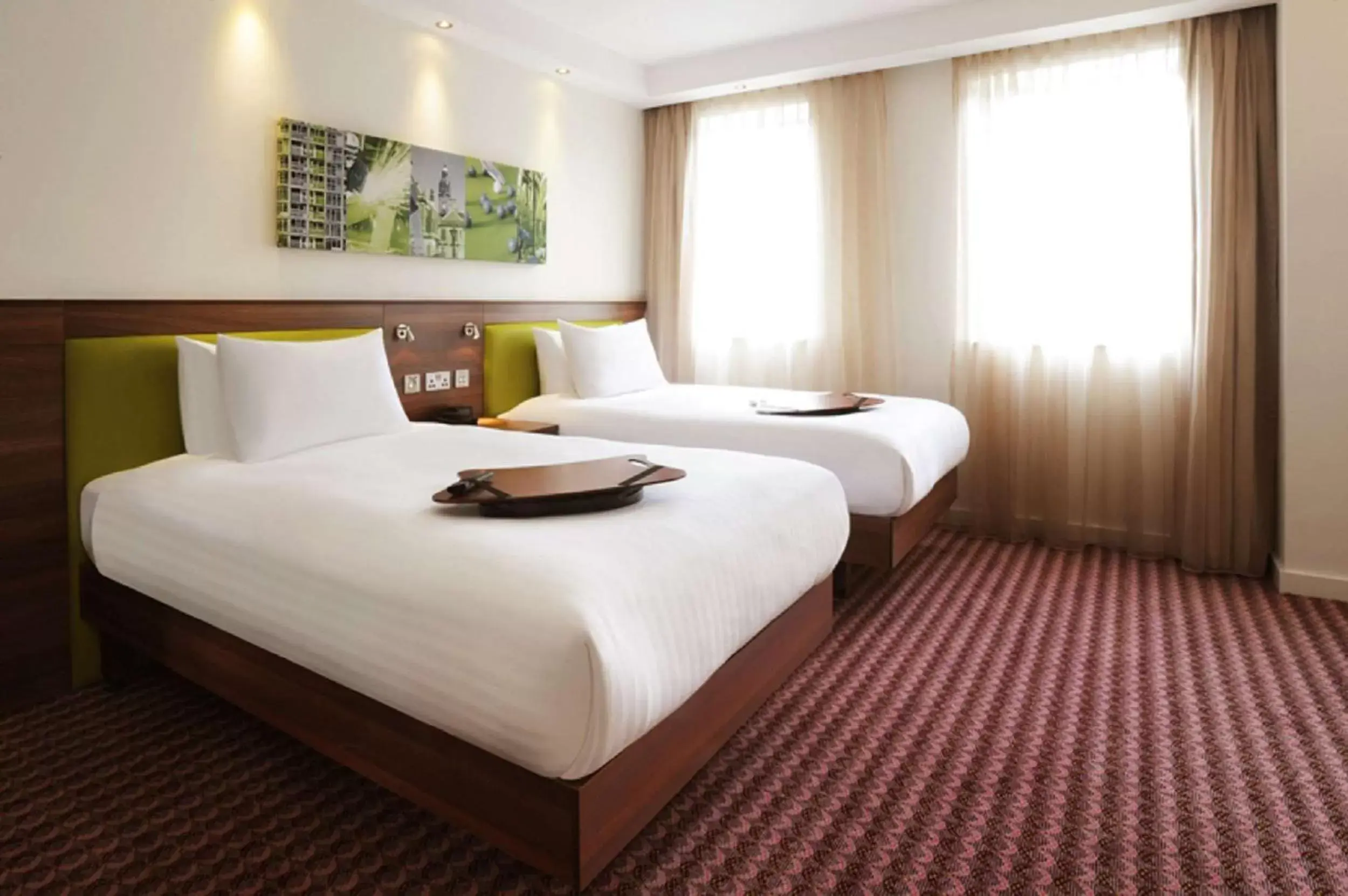 Bed in Hampton by Hilton Birmingham Broad Street Bed in Hampton by Hilton Birmingham Broad Street