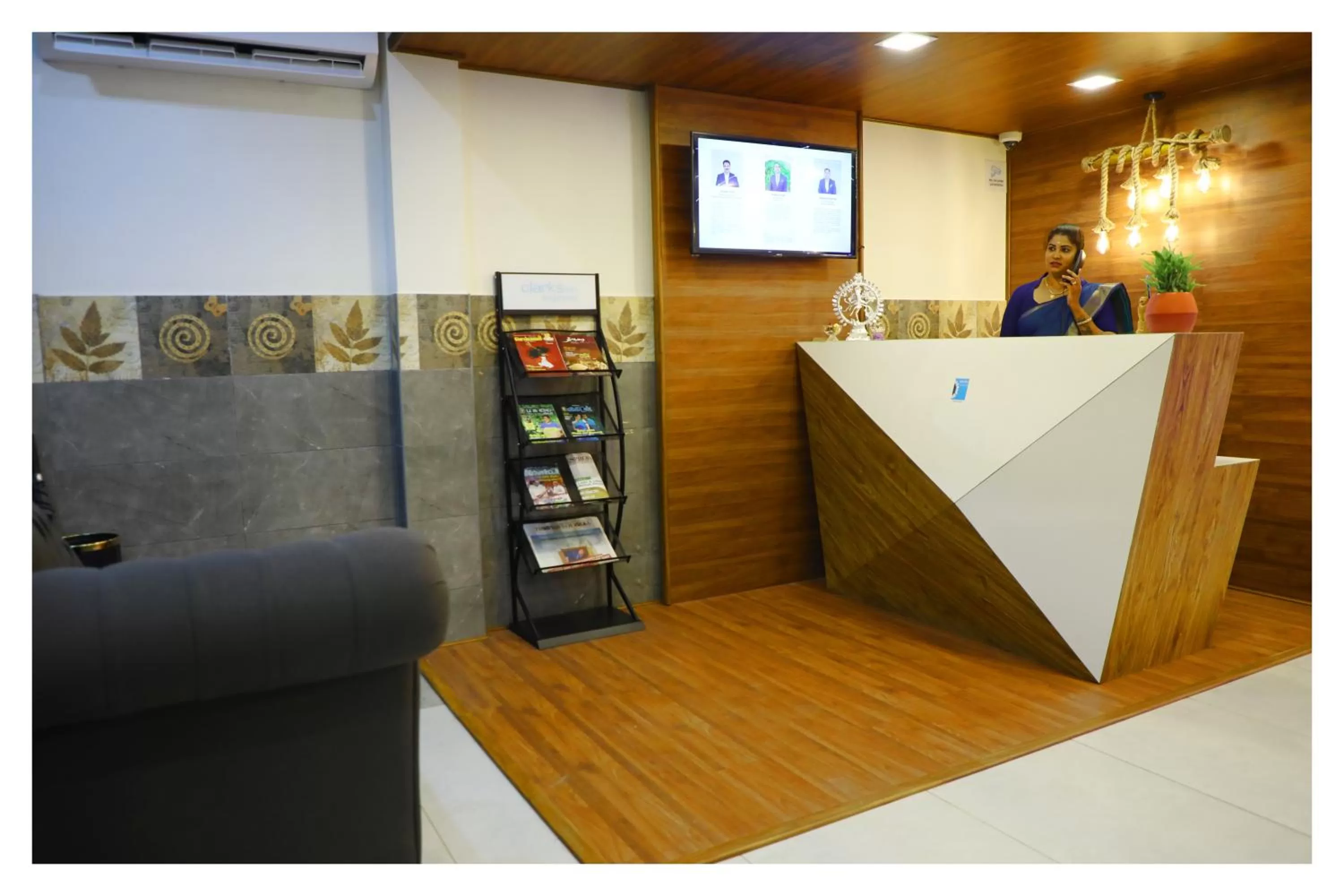 Lobby or reception in Clarks Inn Express ,Sirkazhi