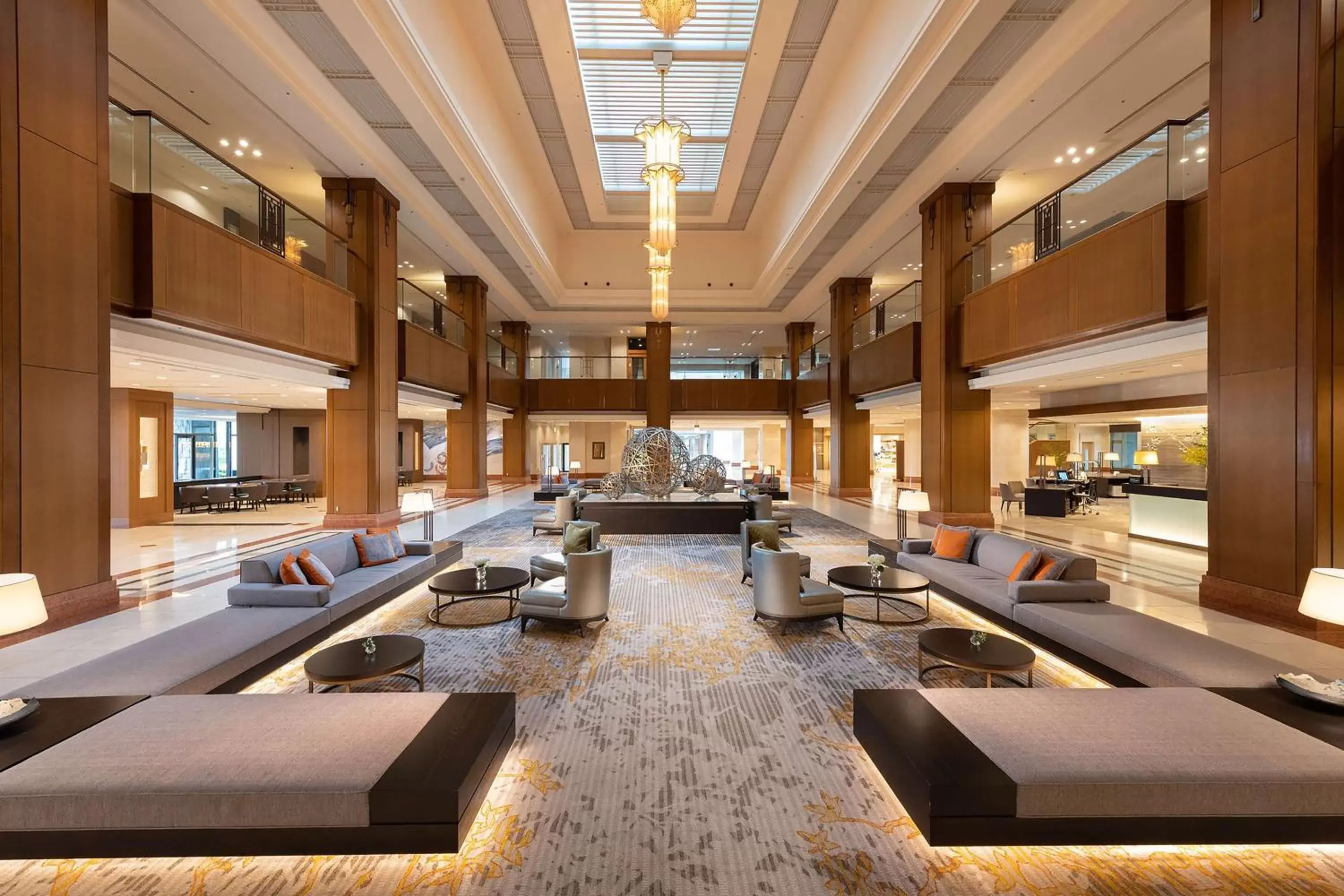 Lobby or reception, Lounge/Bar in Hilton Odawara Resort & Spa