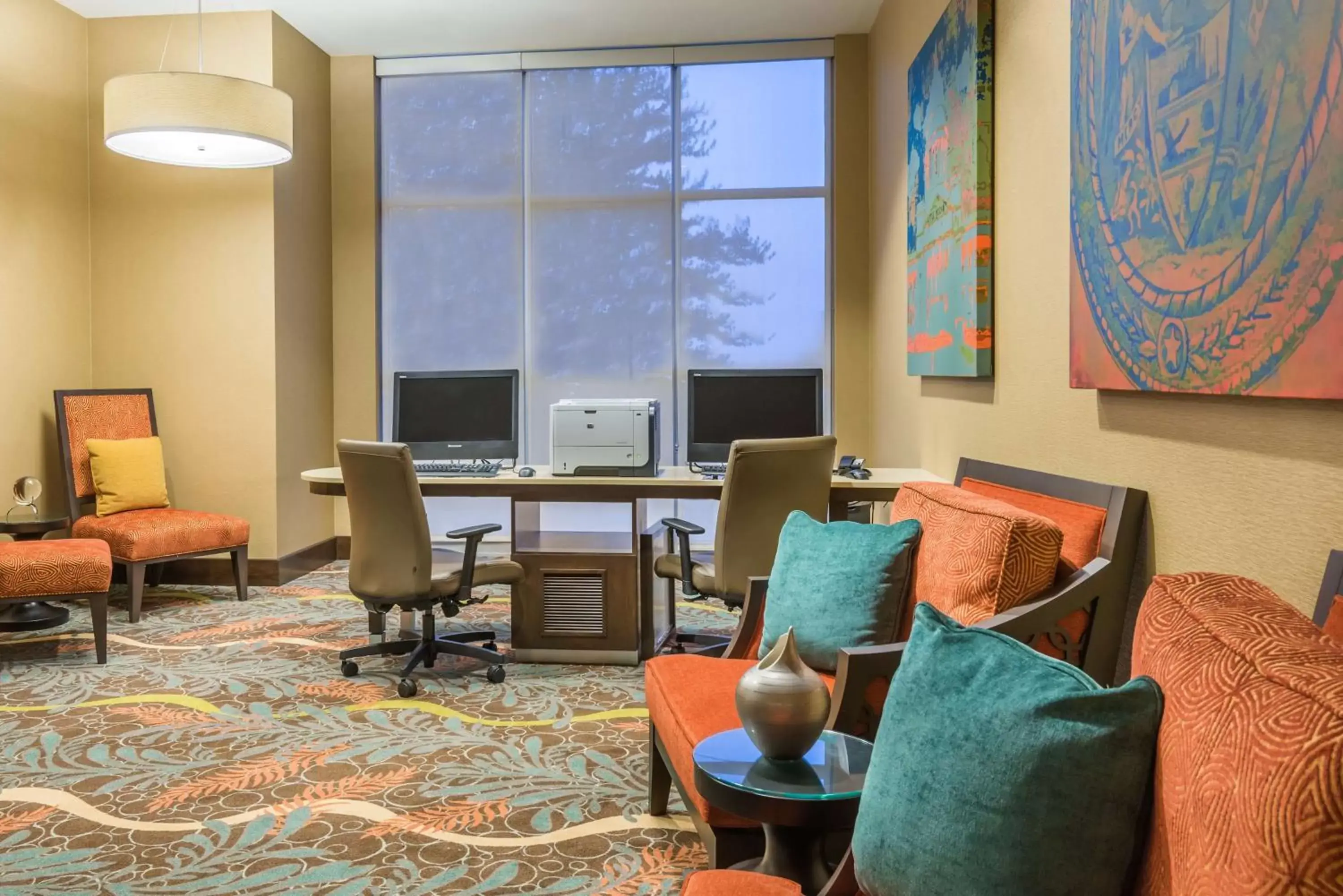 Business facilities, Seating Area in Homewood Suites by Hilton Little Rock Downtown