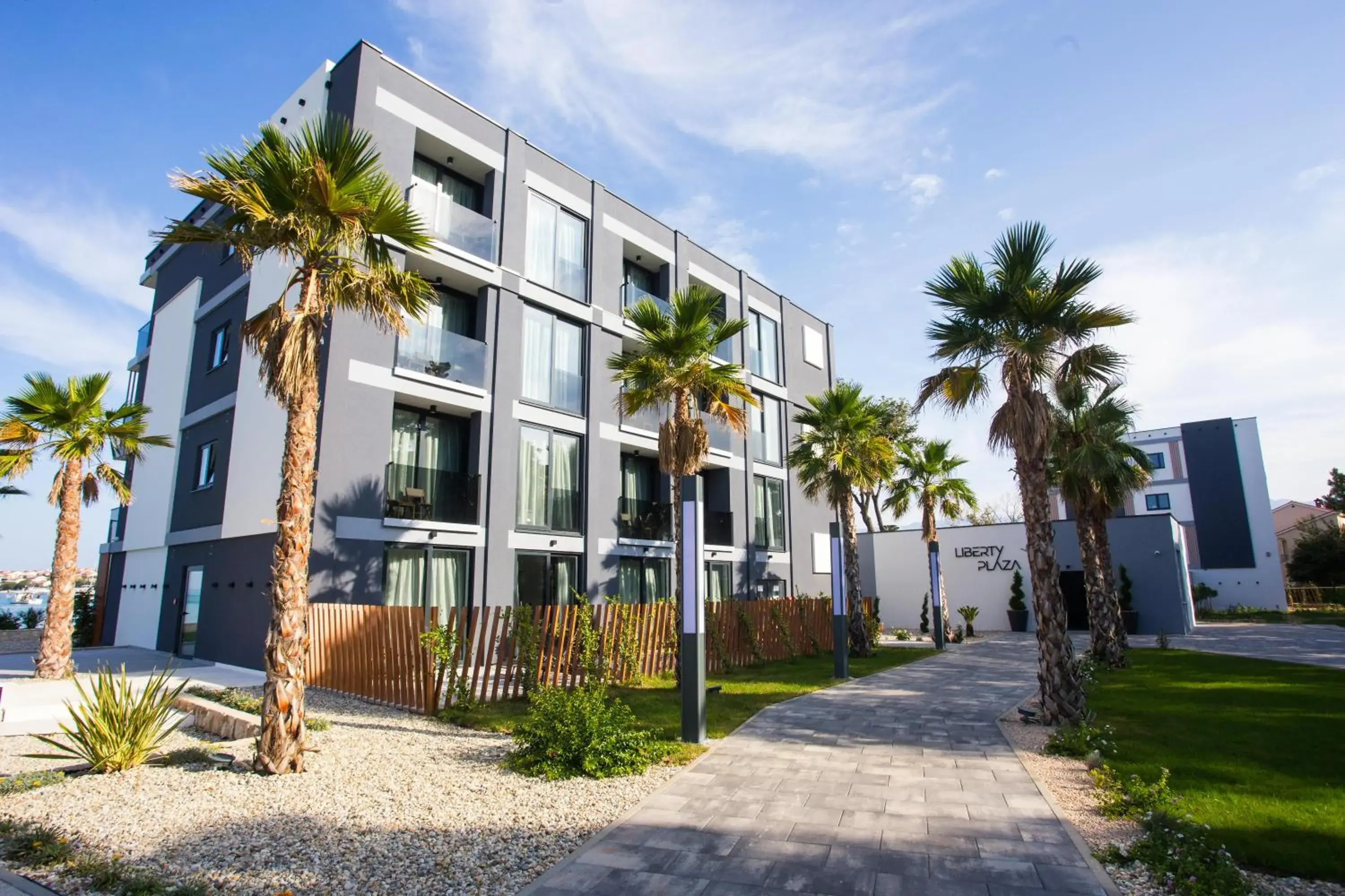 Property building, Garden in LIBERTY PLAZA