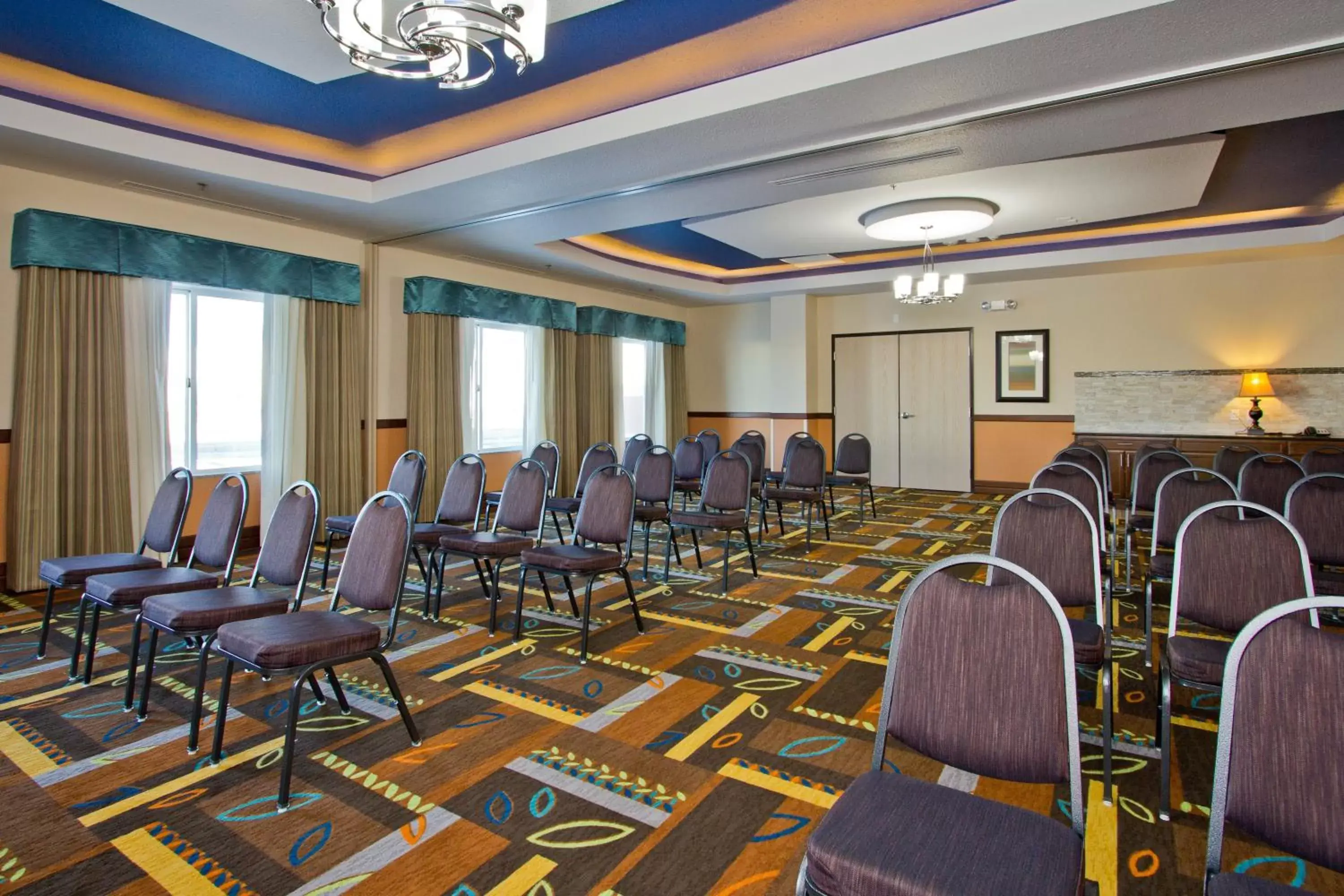 Meeting/conference room in Holiday Inn Express and Suites Denver East Peoria Street, an IHG Hotel