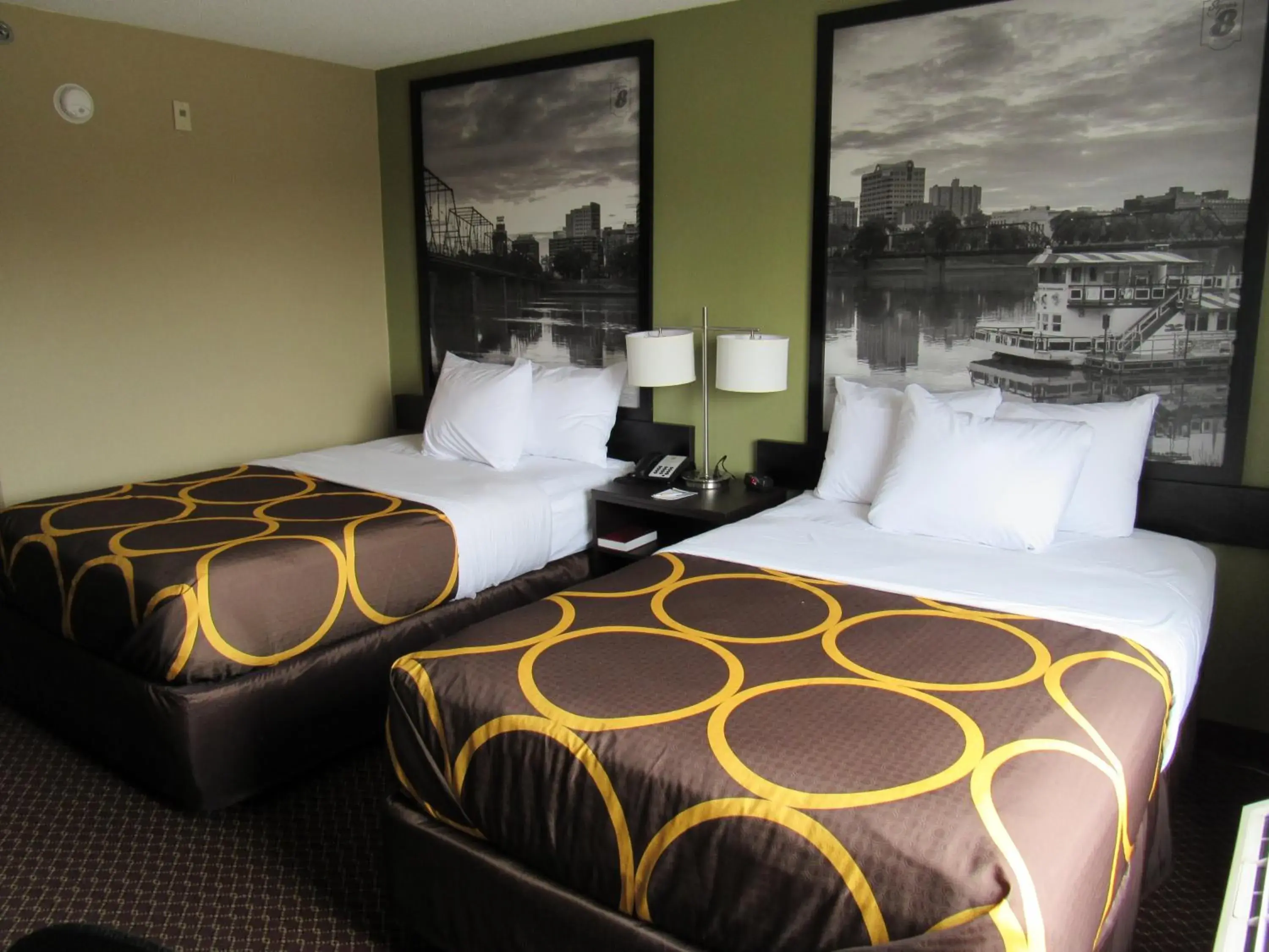 Bed in Super 8 by Wyndham New Cumberland